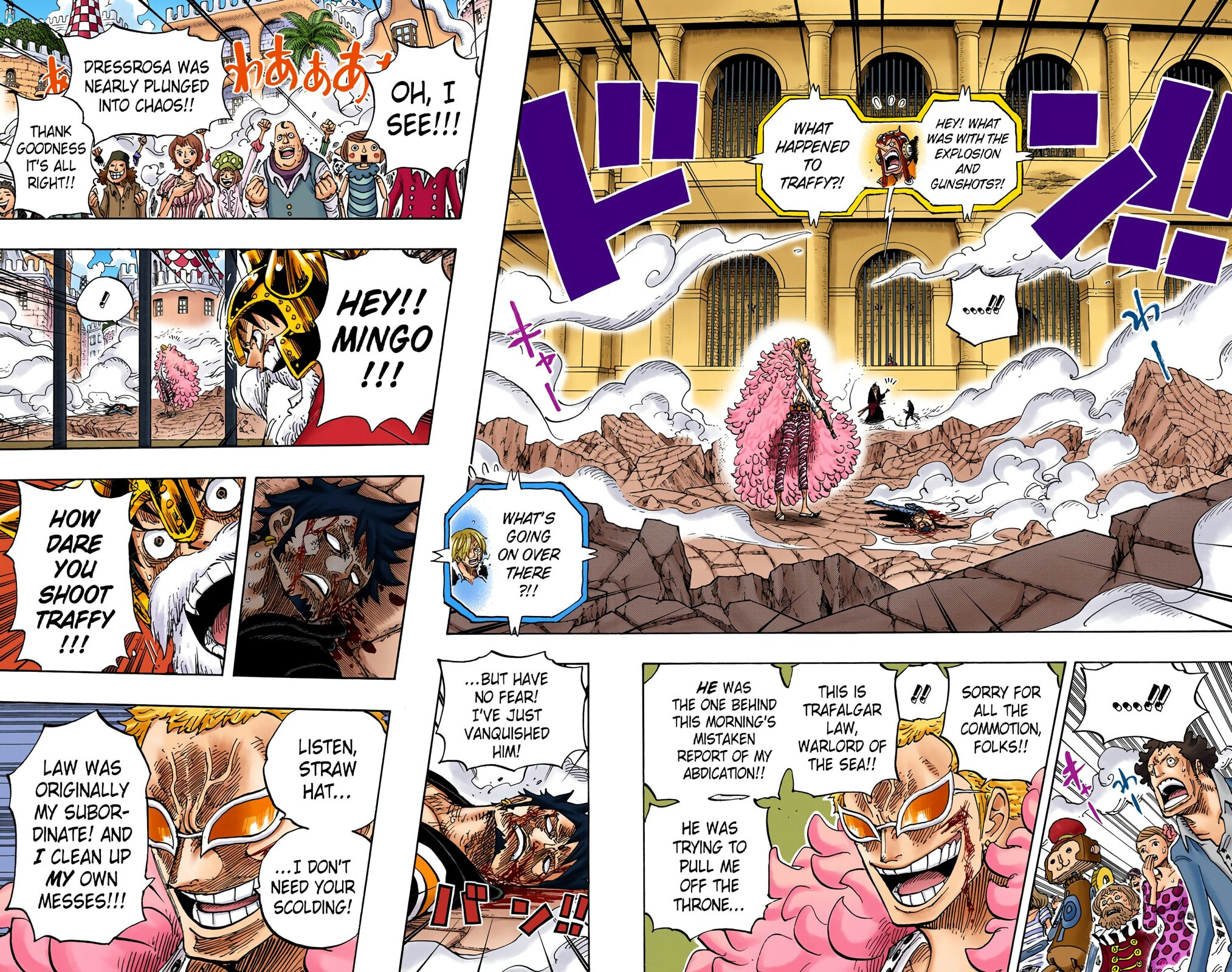 Read One Piece (Colored) chapter 730 image 1 on Lezhin