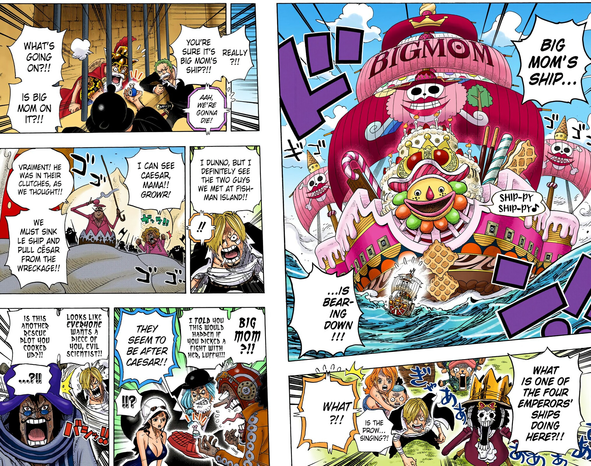 Read One Piece (Colored) chapter 730 image 10 on Lezhin