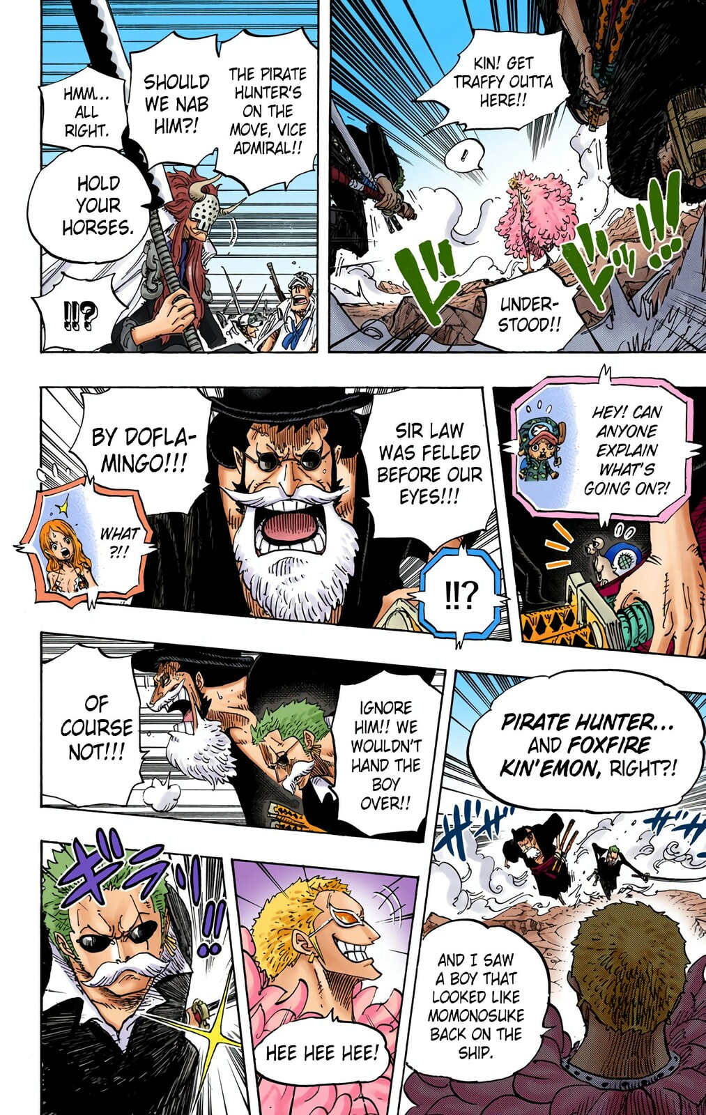 Read One Piece (Colored) chapter 730 image 2 on Lezhin