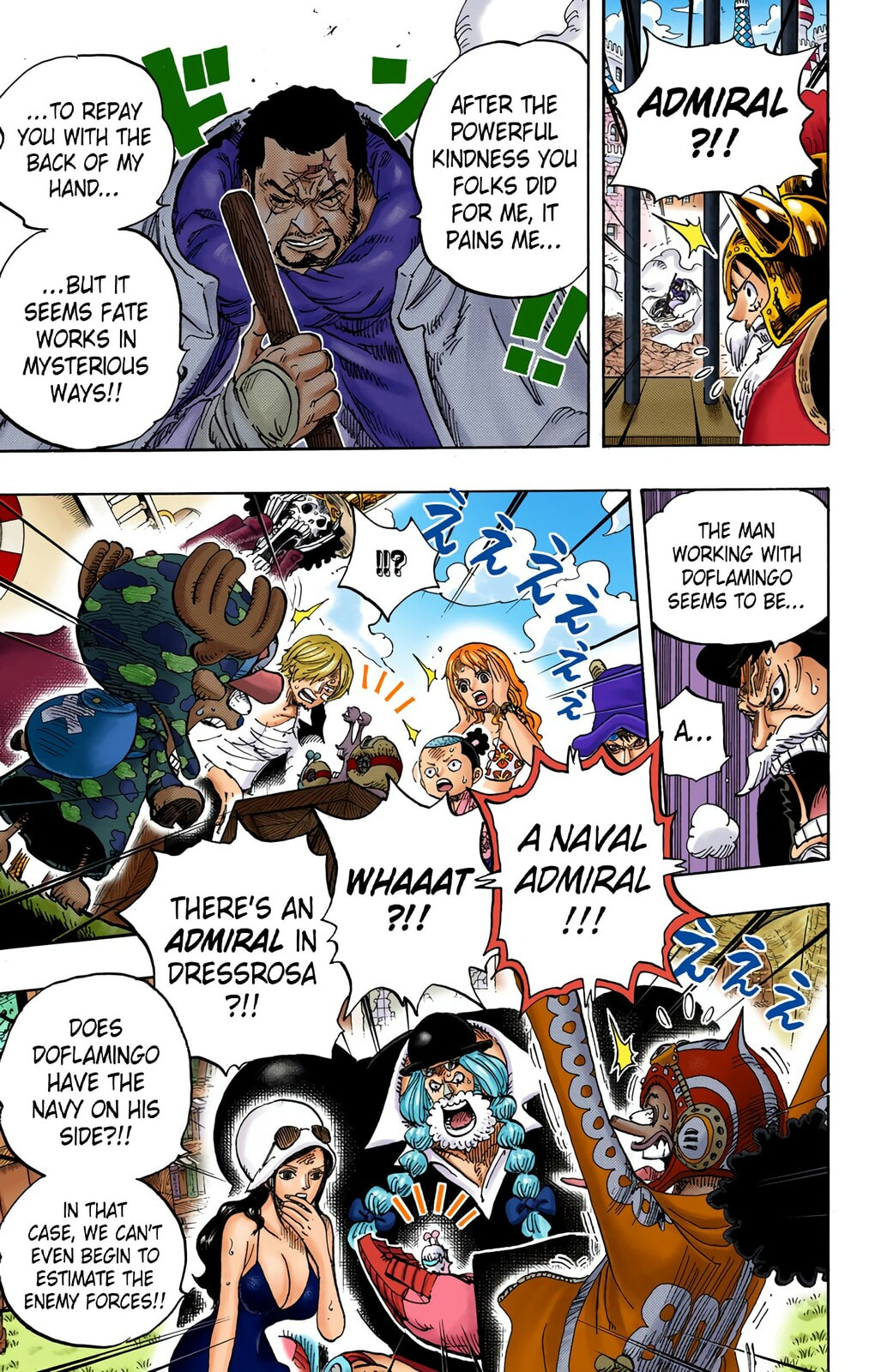 Read One Piece (Colored) chapter 730 image 7 on Lezhin