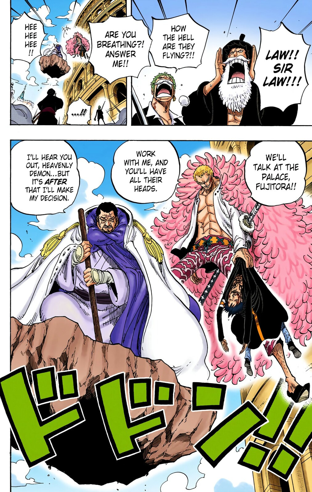 Read One Piece (Colored) chapter 730 image 8 on Lezhin