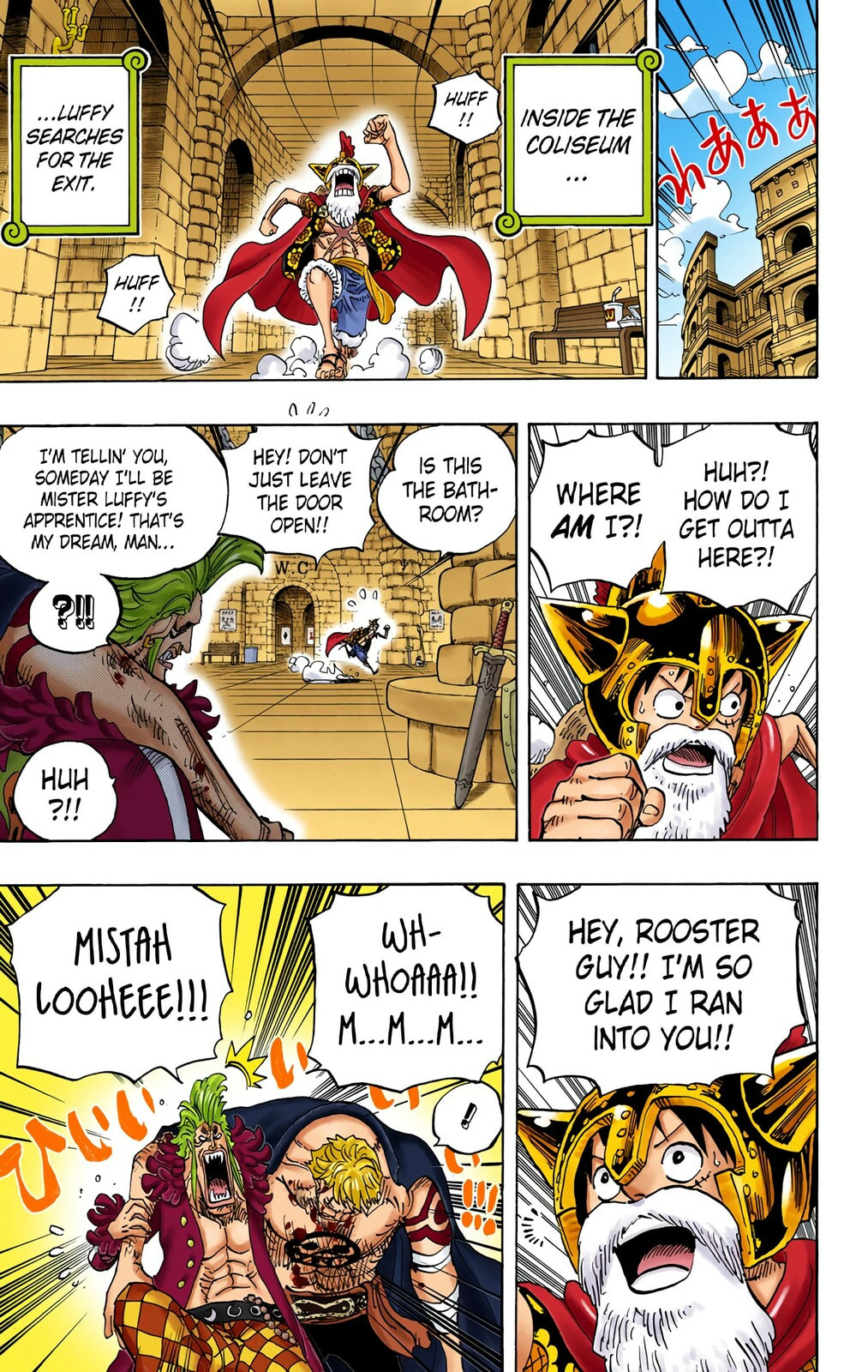 Read One Piece (Colored) chapter 731 image 10 on Lezhin