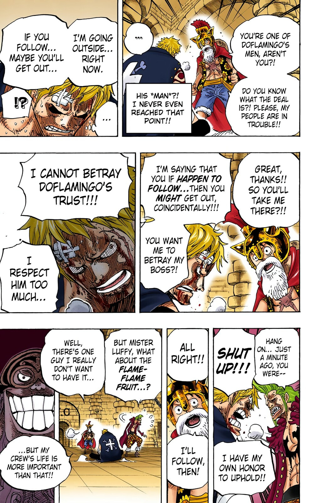 Read One Piece (Colored) chapter 731 image 12 on Lezhin