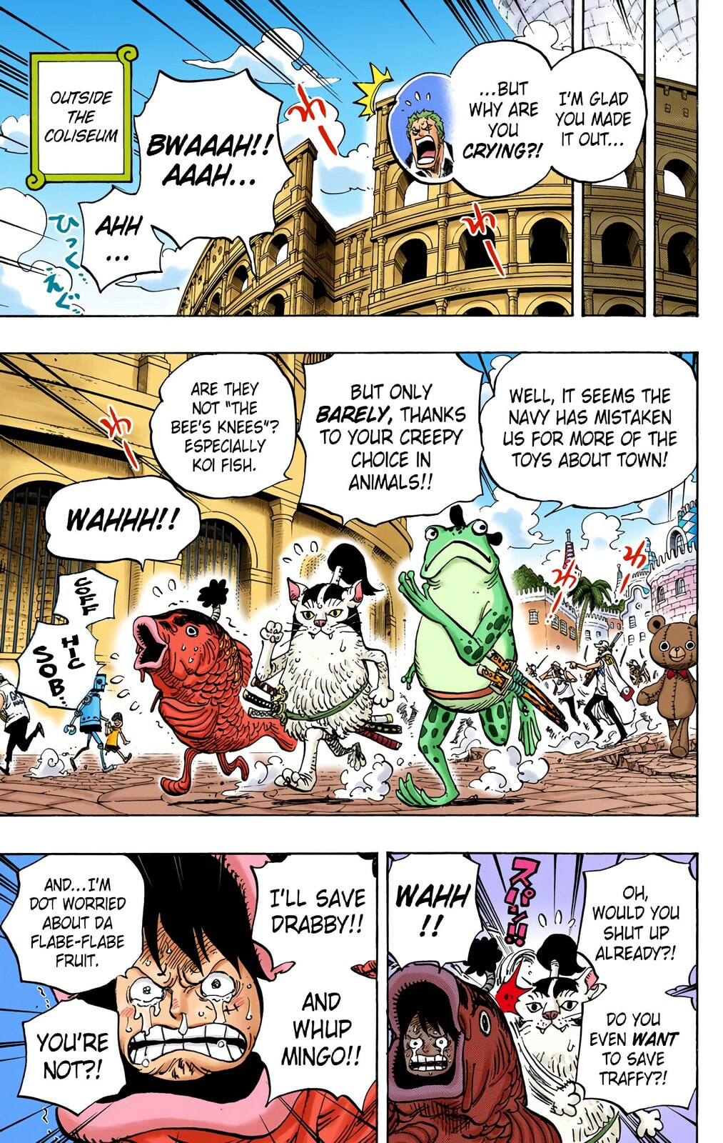Read One Piece (Colored) chapter 731 image 16 on Lezhin