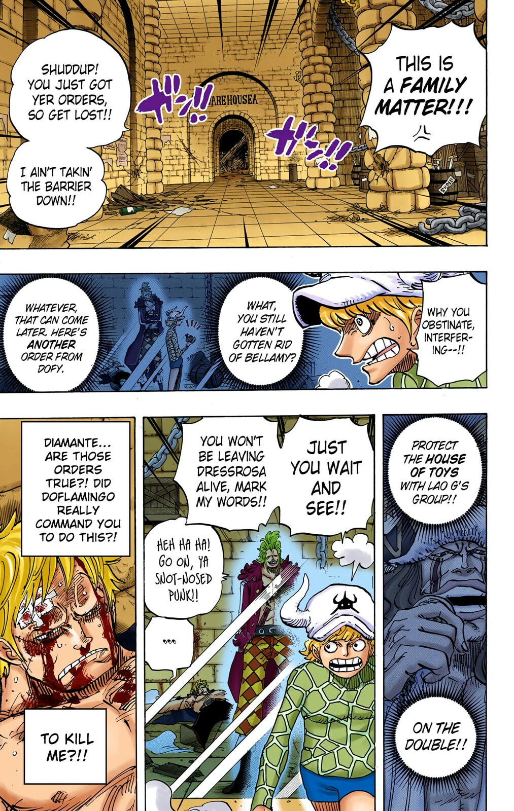 Read One Piece (Colored) chapter 731 image 2 on Lezhin