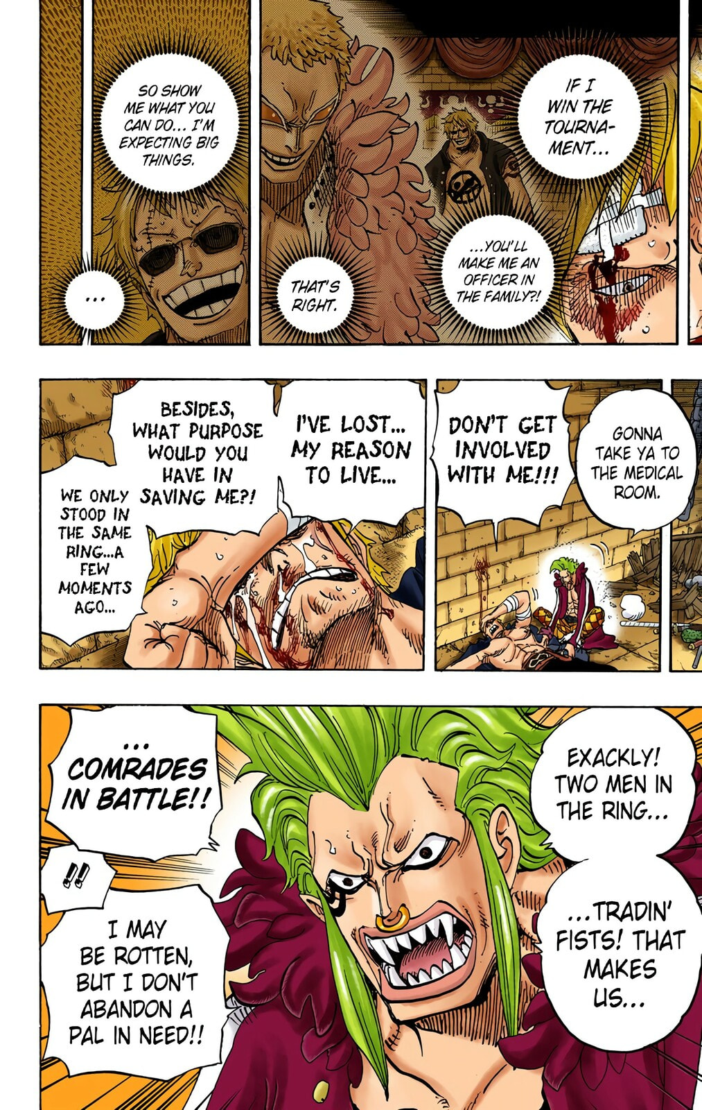 Read One Piece (Colored) chapter 731 image 3 on Lezhin