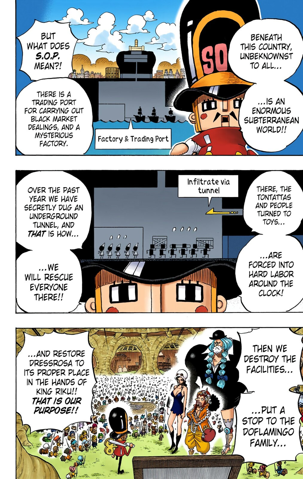 Read One Piece (Colored) chapter 731 image 5 on Lezhin