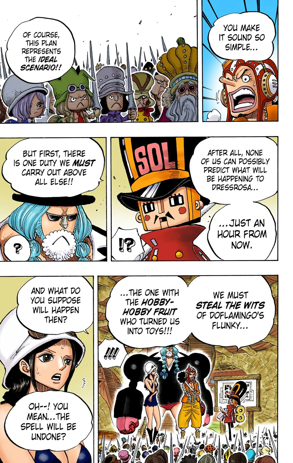 Read One Piece (Colored) chapter 731 image 6 on Lezhin