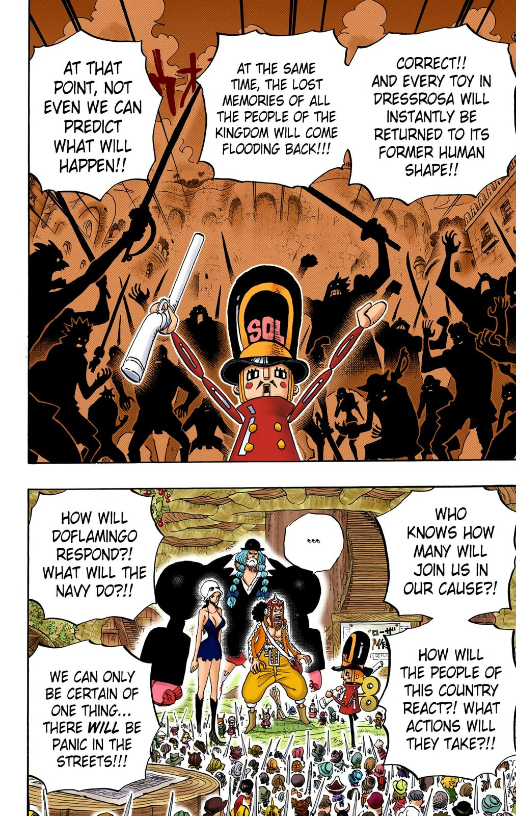 Read One Piece (Colored) chapter 731 image 7 on Lezhin