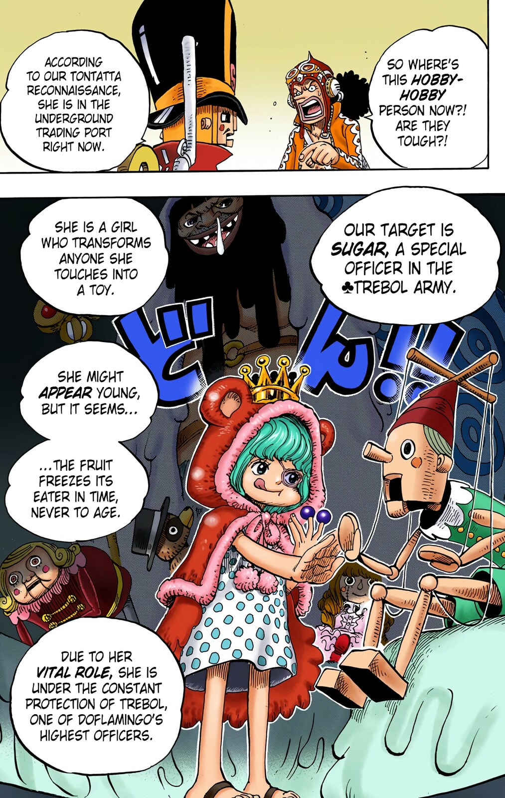 Read One Piece (Colored) chapter 731 image 8 on Lezhin