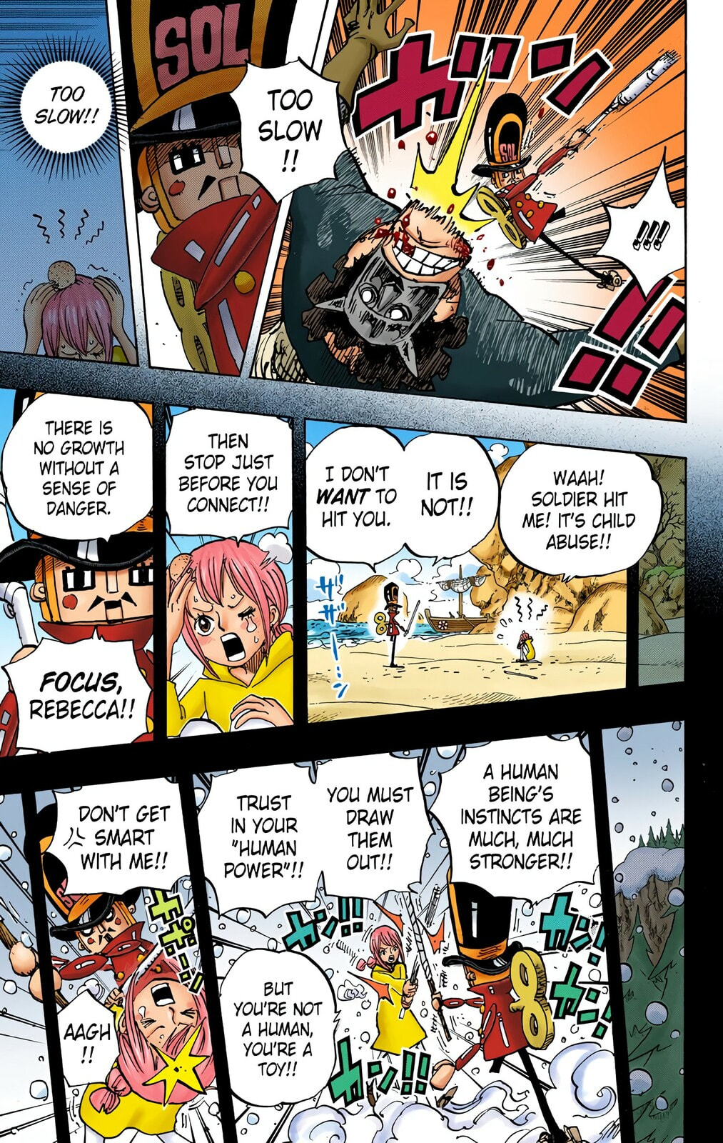 Read One Piece (Colored) chapter 733 image 14 on Lezhin