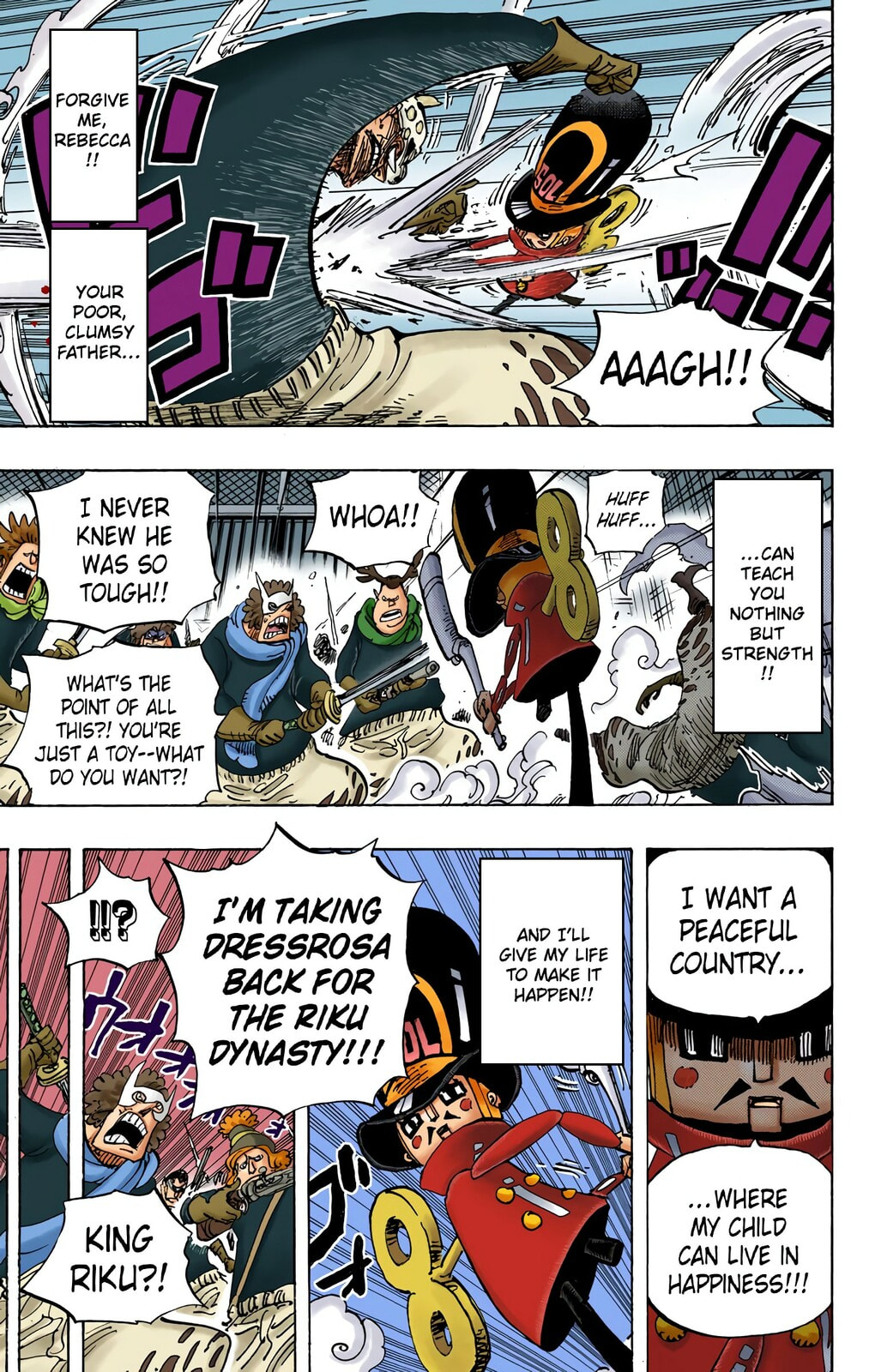 Read One Piece (Colored) chapter 733 image 16 on Lezhin