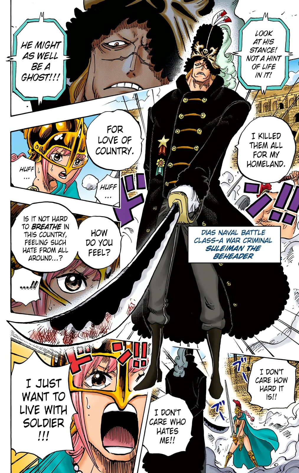 Read One Piece (Colored) chapter 733 image 3 on Lezhin