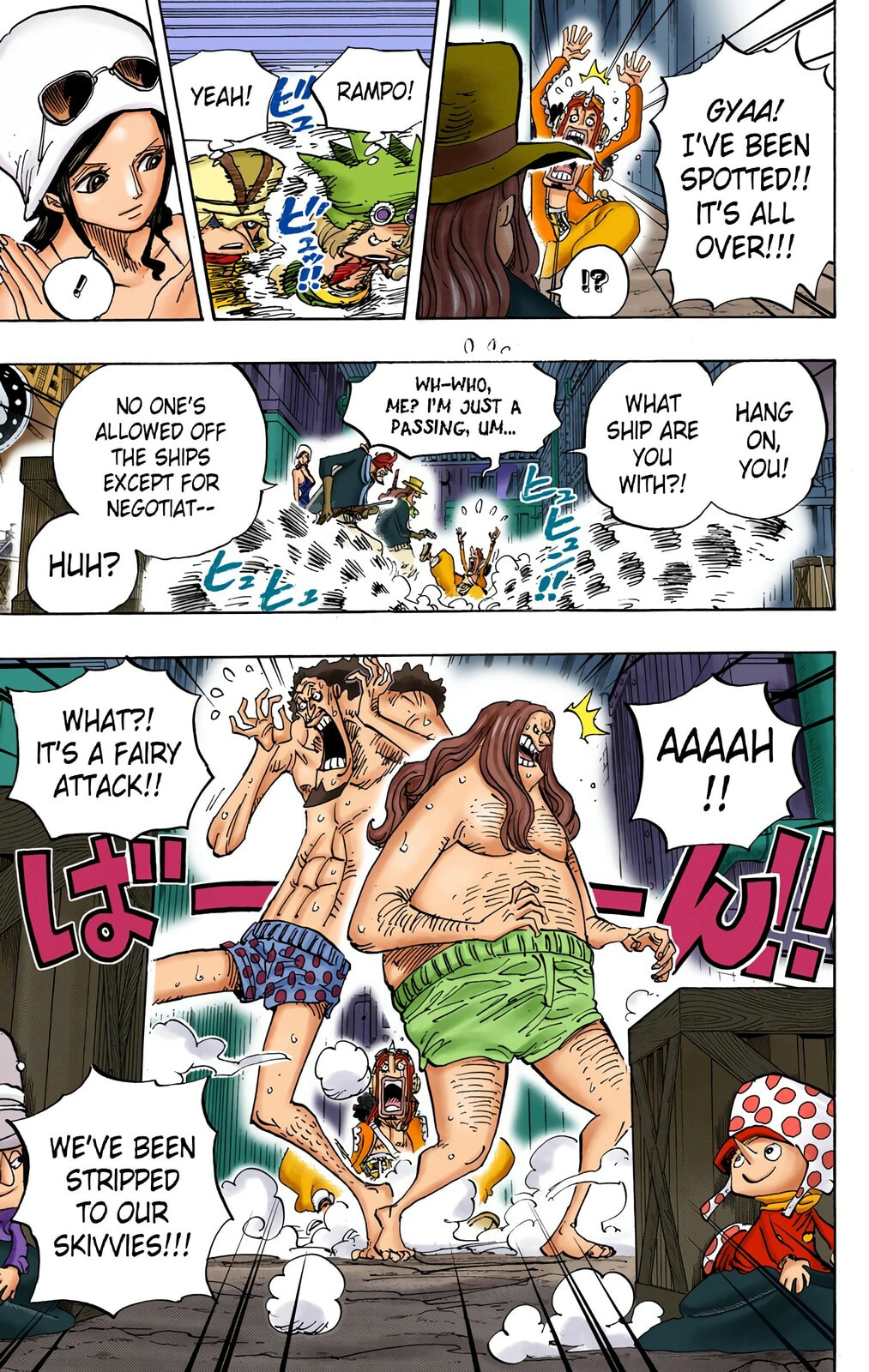 Read One Piece (Colored) chapter 733 image 8 on Lezhin