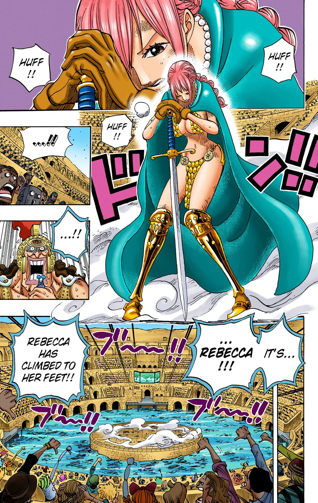Read One Piece (Colored) chapter 734 image 2 on Lezhin