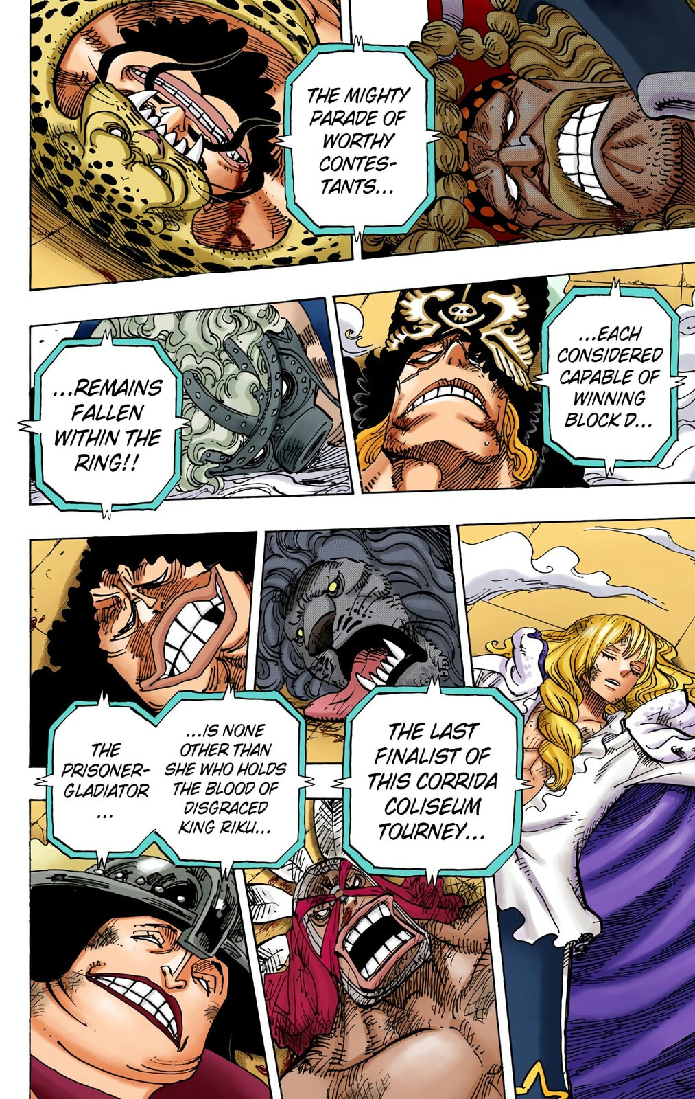 Read One Piece (Colored) chapter 734 image 3 on Lezhin