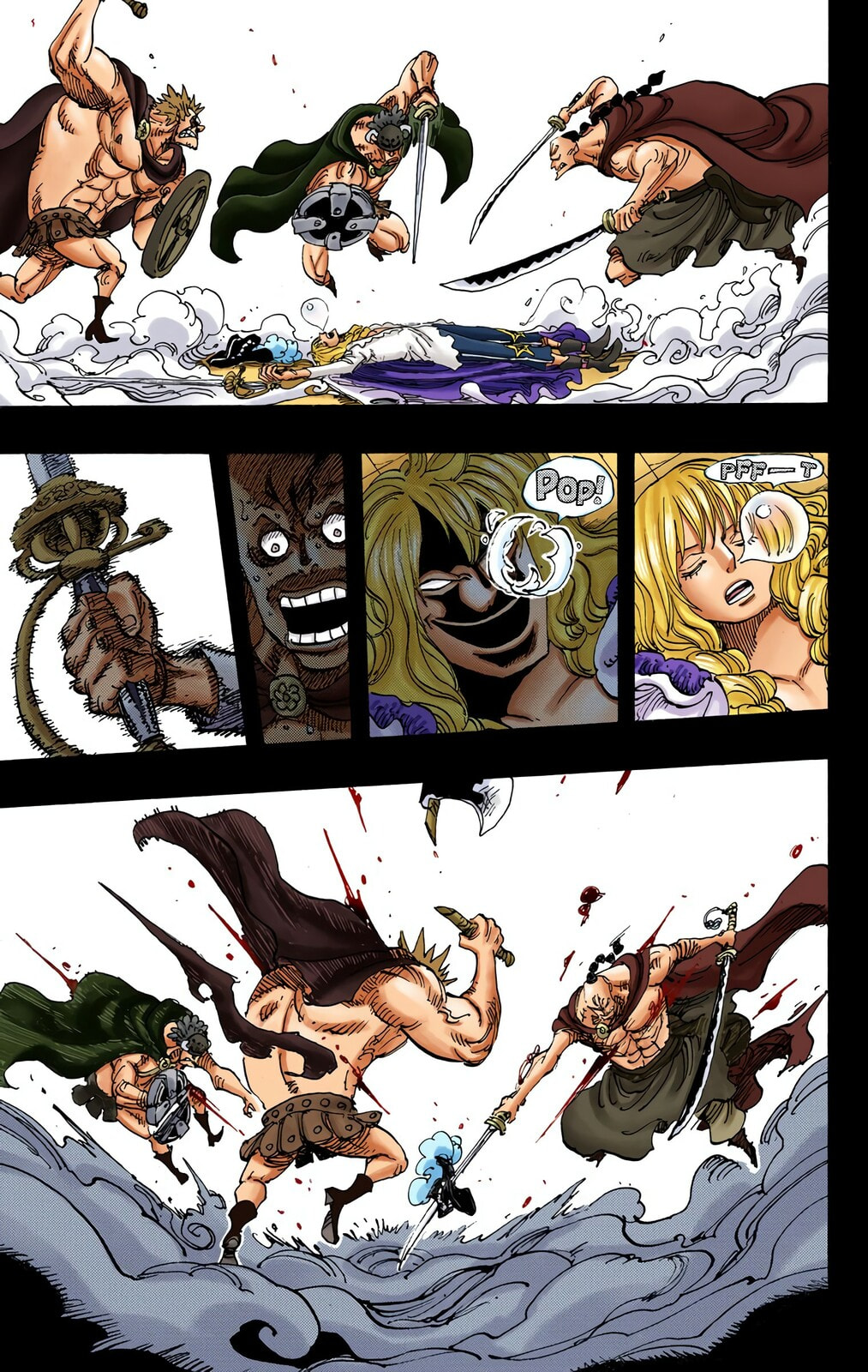 Read One Piece (Colored) chapter 734 image 8 on Lezhin