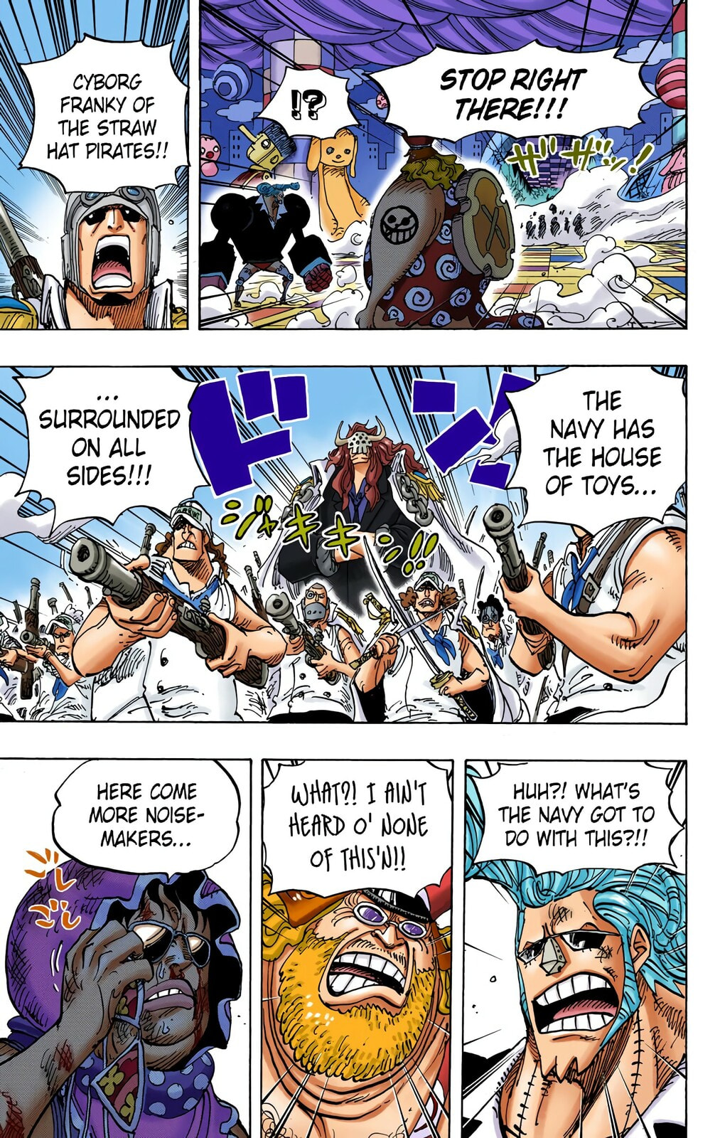 Read One Piece (Colored) chapter 735 image 12 on Lezhin