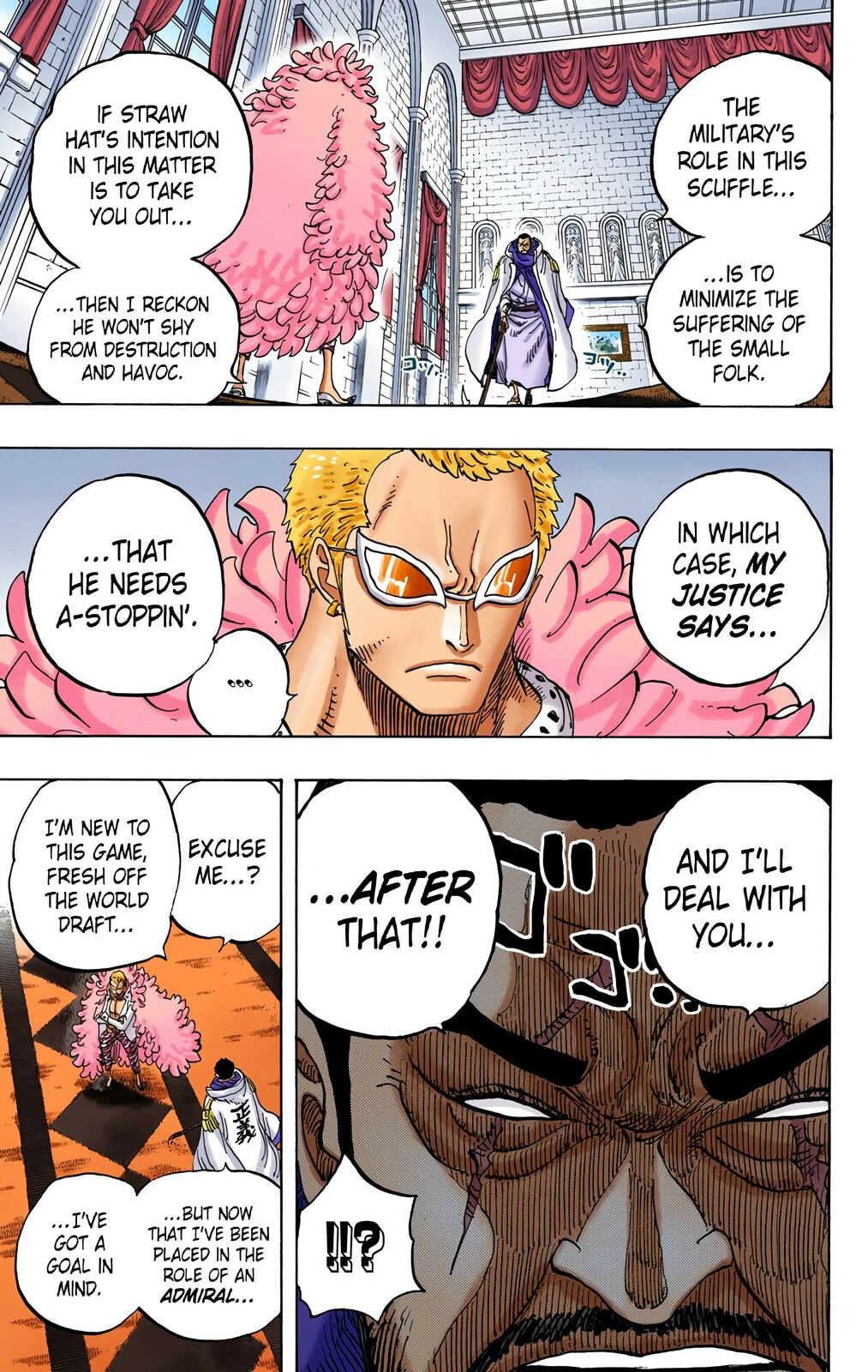 Read One Piece (Colored) chapter 735 image 14 on Lezhin