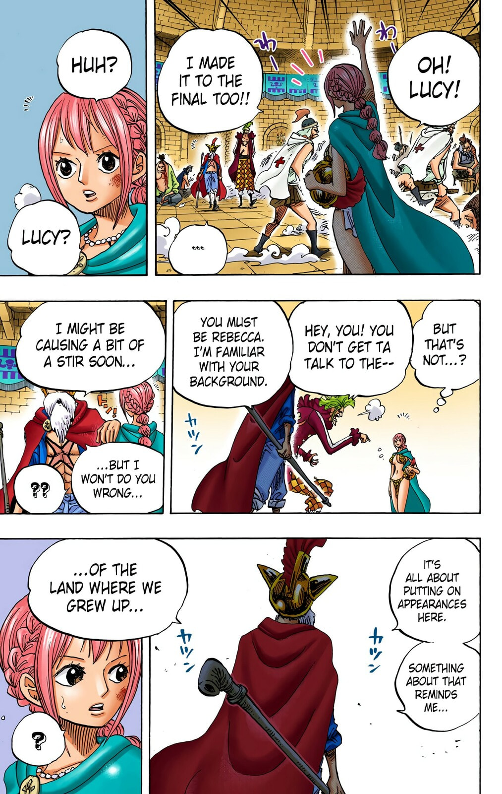 Read One Piece (Colored) chapter 735 image 2 on Lezhin