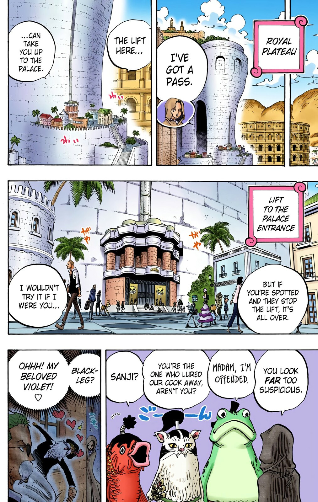 Read One Piece (Colored) chapter 735 image 3 on Lezhin