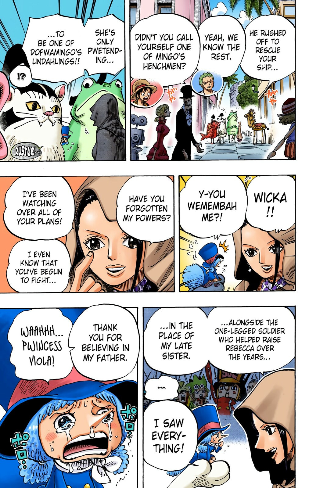 Read One Piece (Colored) chapter 735 image 4 on Lezhin