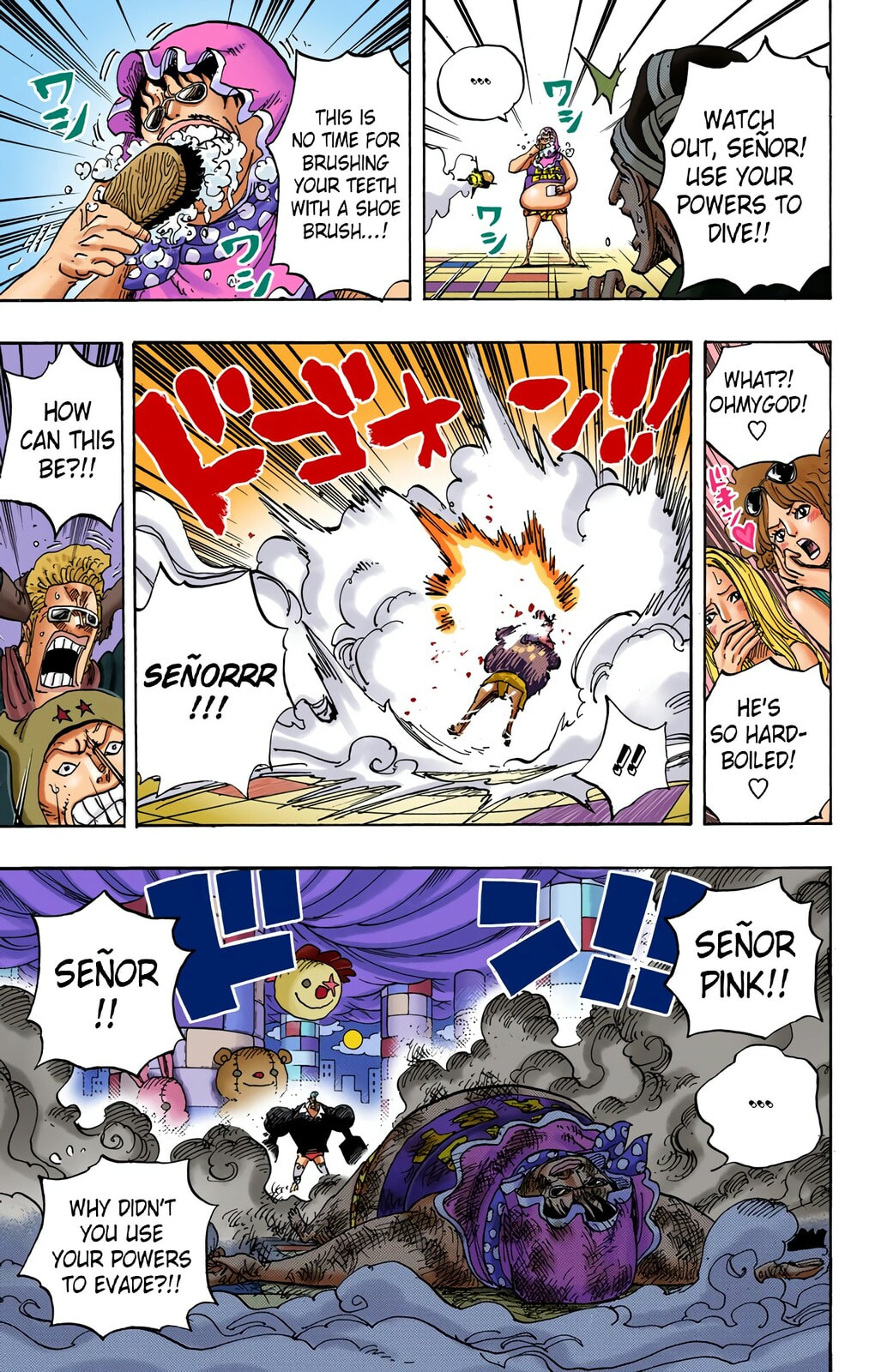 Read One Piece (Colored) chapter 735 image 8 on Lezhin