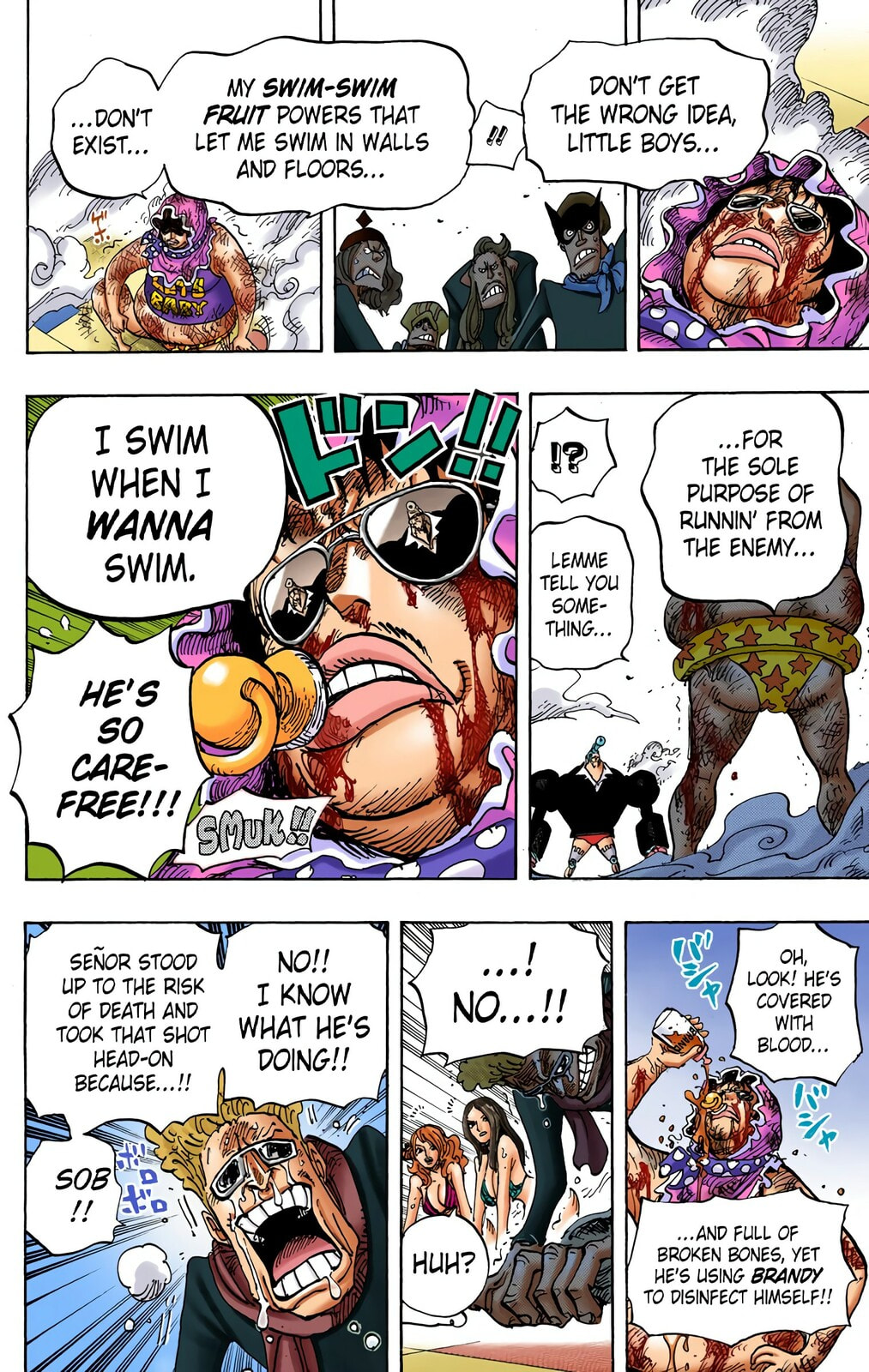 Read One Piece (Colored) chapter 735 image 9 on Lezhin