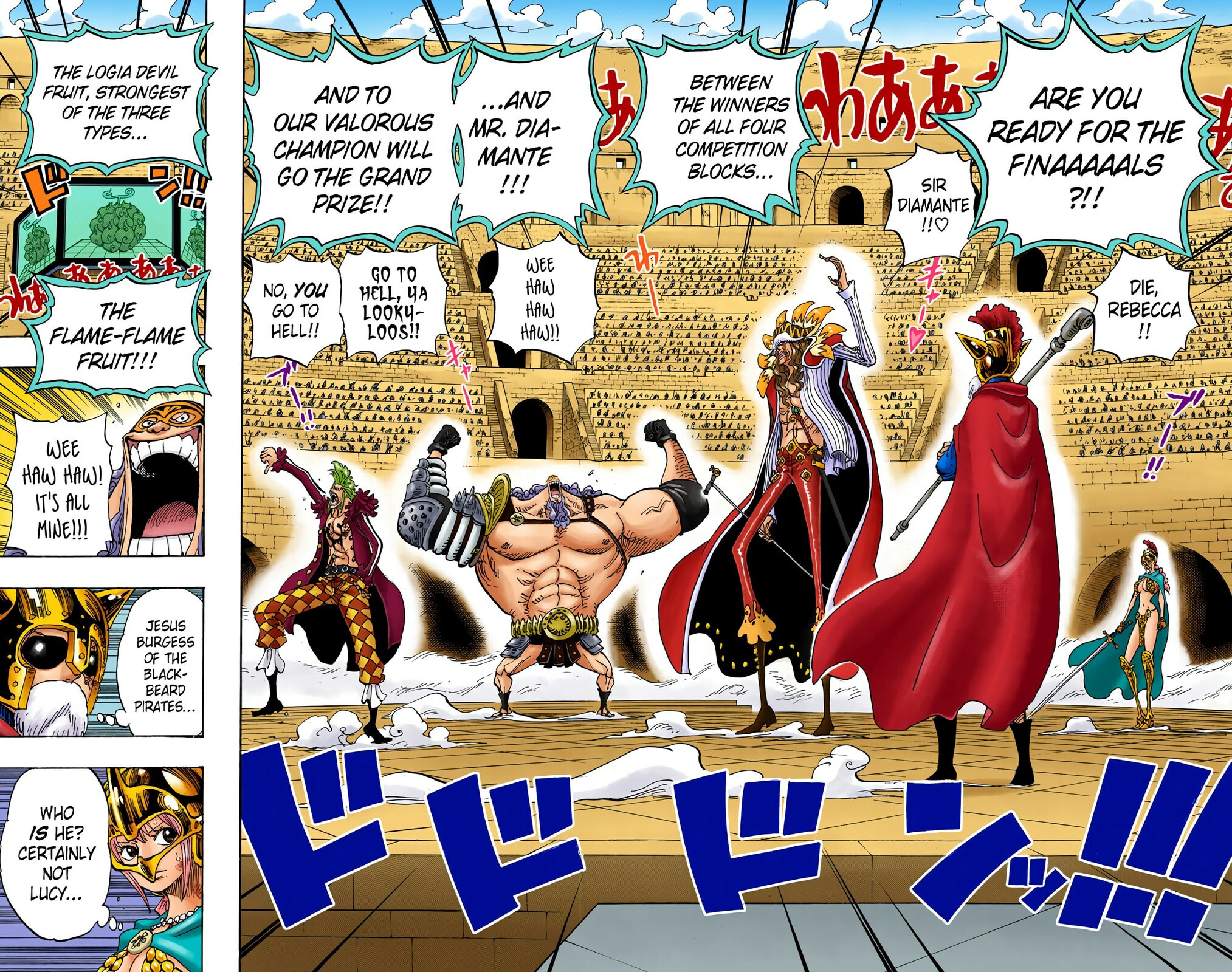Read One Piece (Colored) chapter 736 image 1 on Lezhin