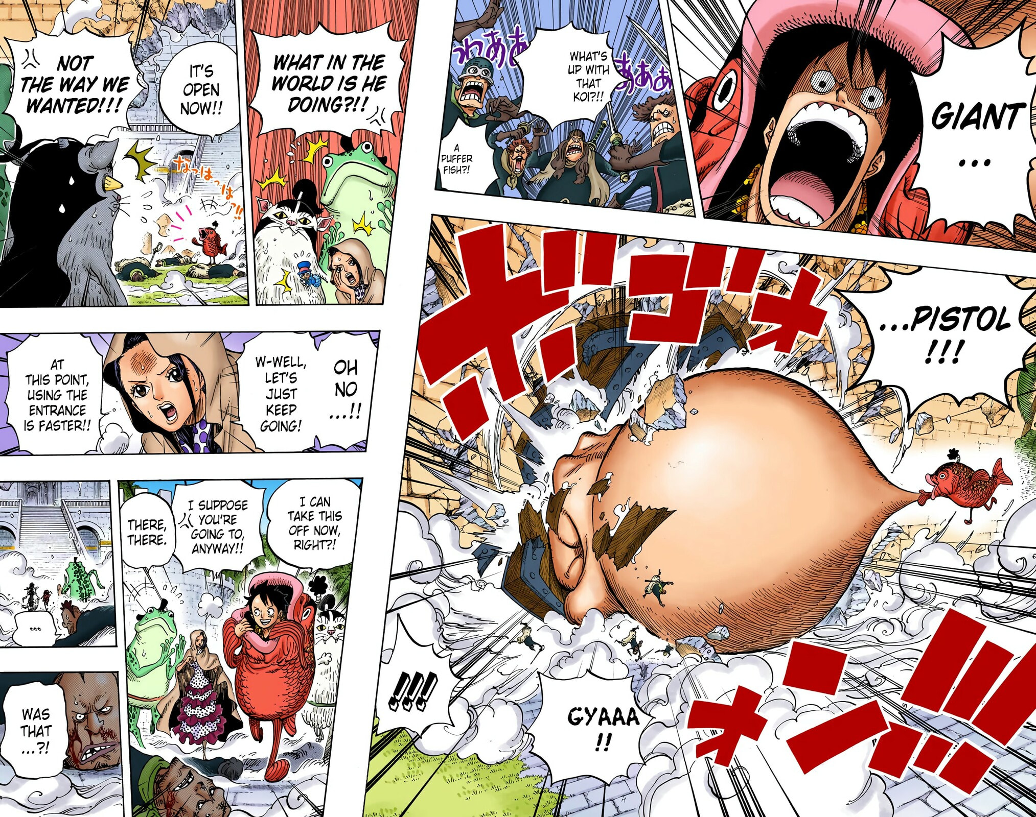 Read One Piece (Colored) chapter 736 image 10 on Lezhin