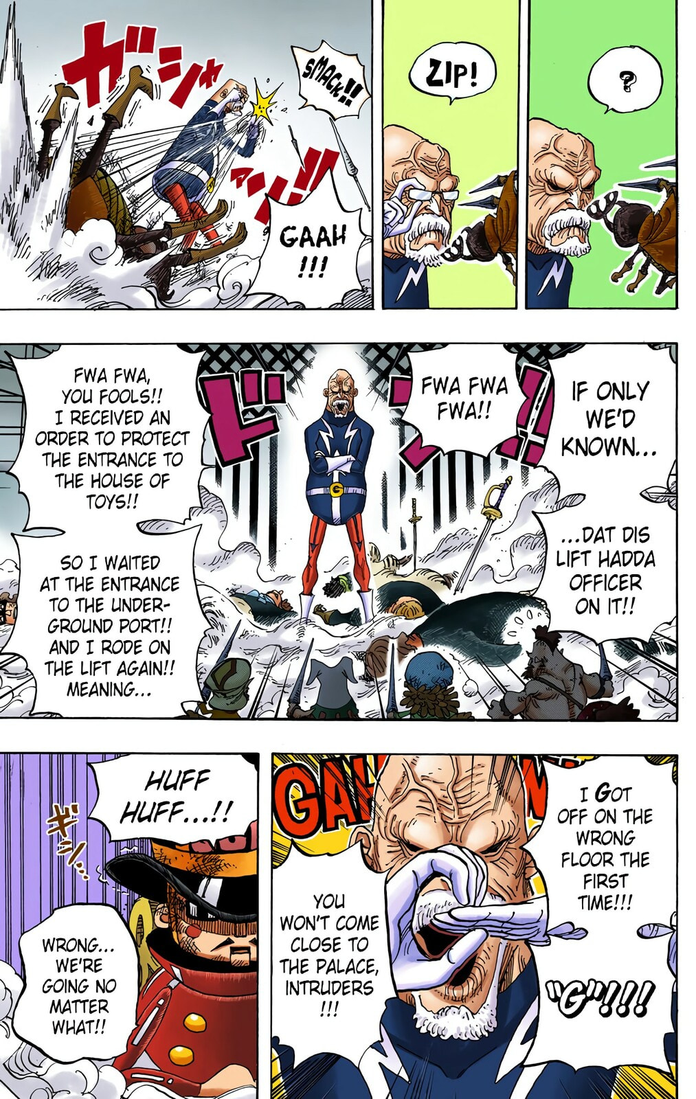 Read One Piece (Colored) chapter 736 image 14 on Lezhin