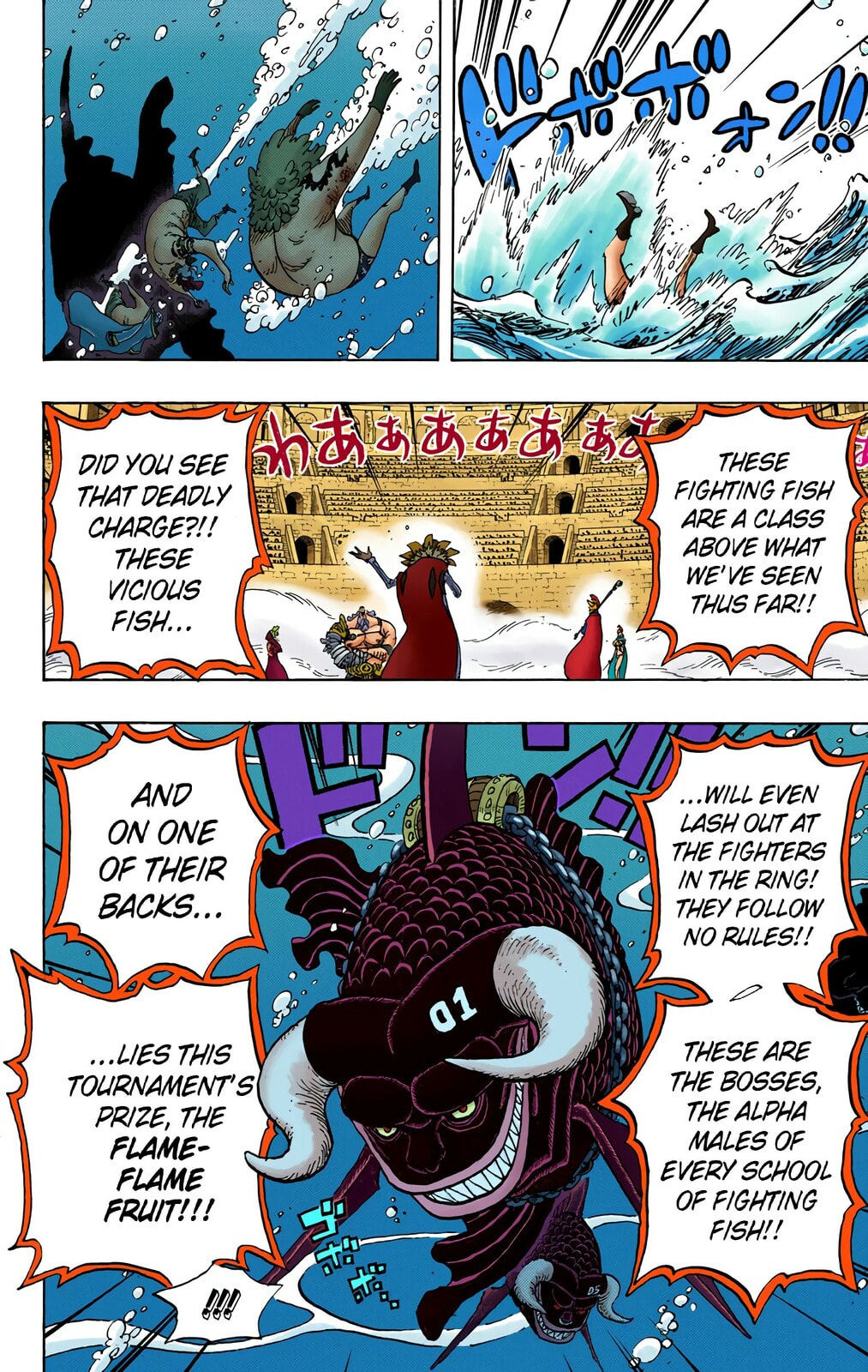 Read One Piece (Colored) chapter 736 image 6 on Lezhin