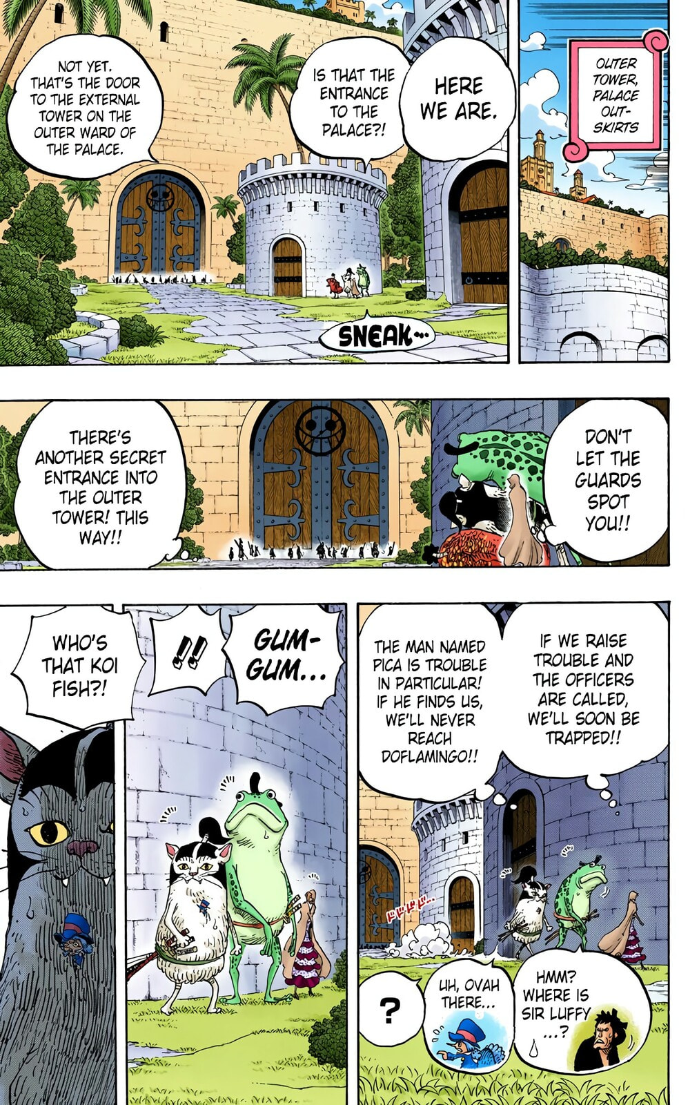Read One Piece (Colored) chapter 736 image 9 on Lezhin