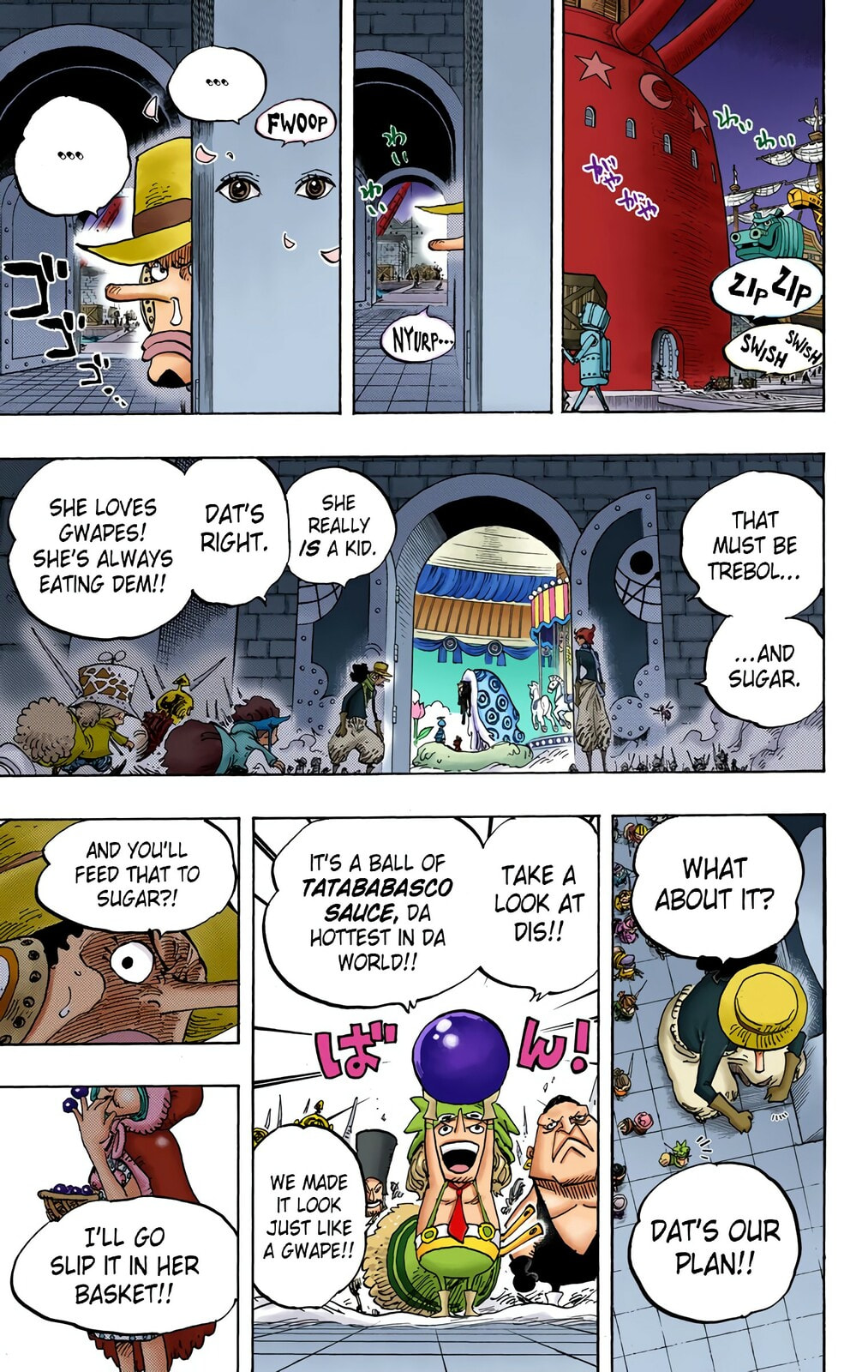 Read One Piece (Colored) chapter 737 image 14 on Lezhin