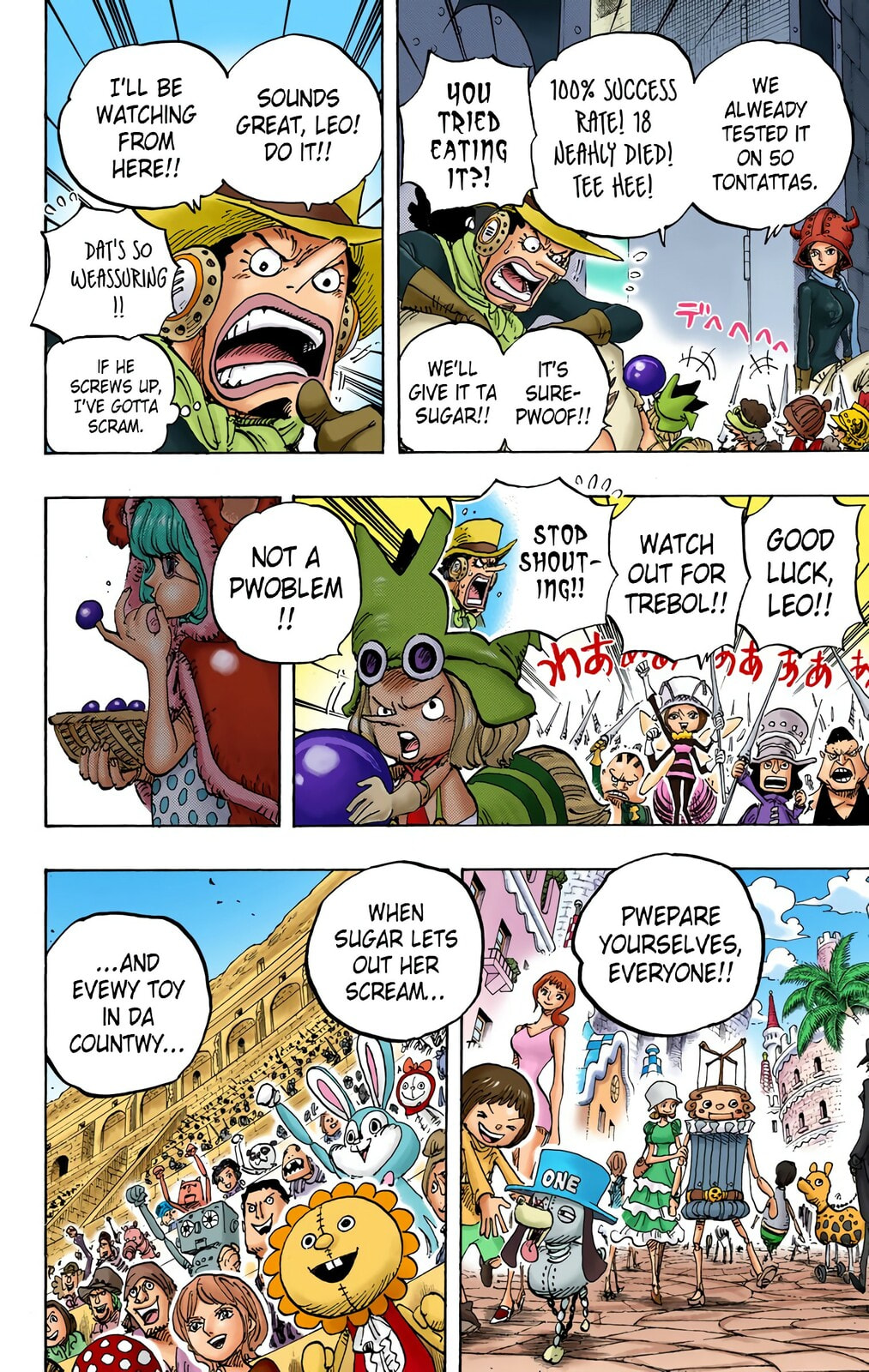 Read One Piece (Colored) chapter 737 image 15 on Lezhin