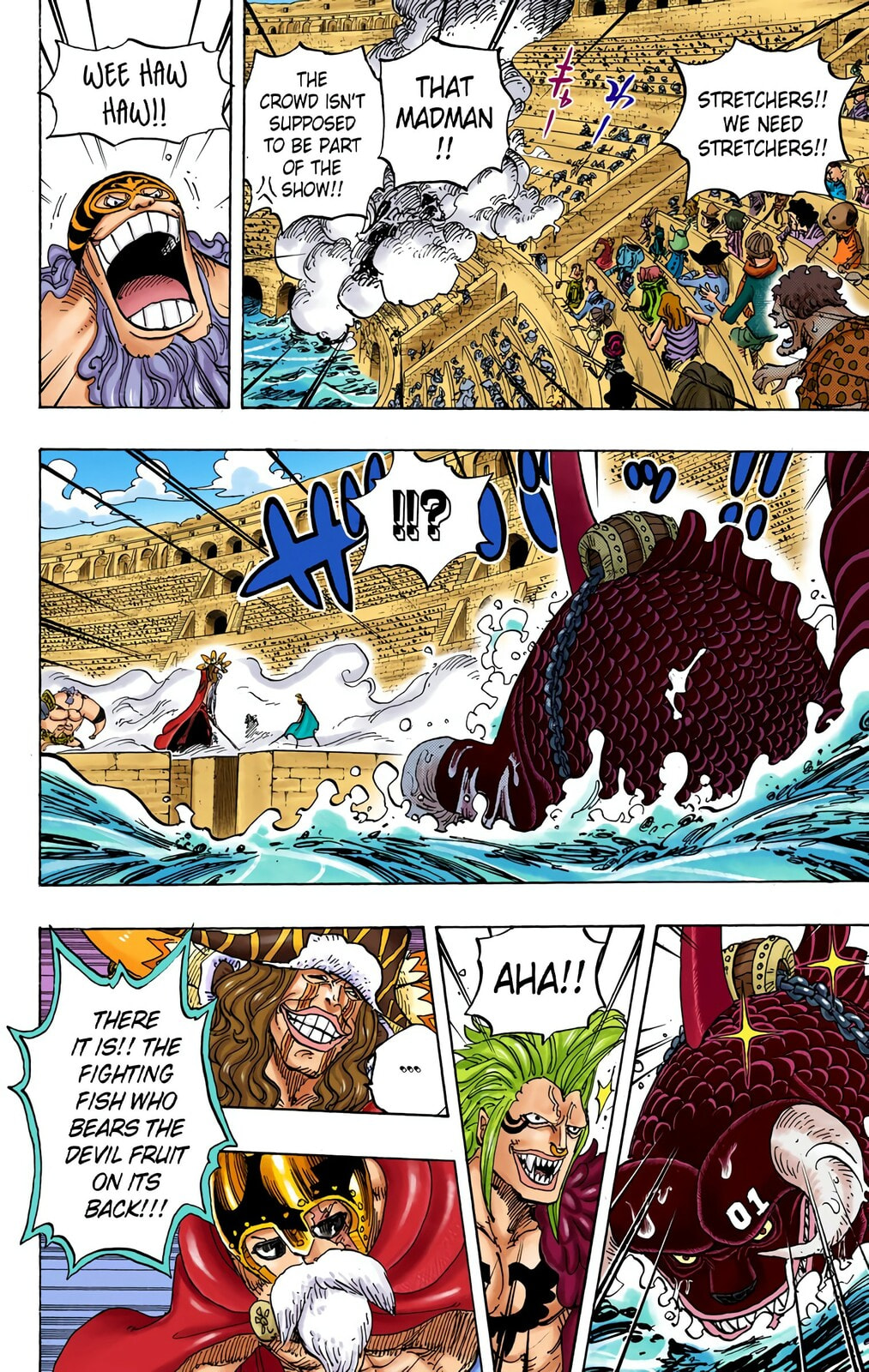 Read One Piece (Colored) chapter 737 image 4 on Lezhin