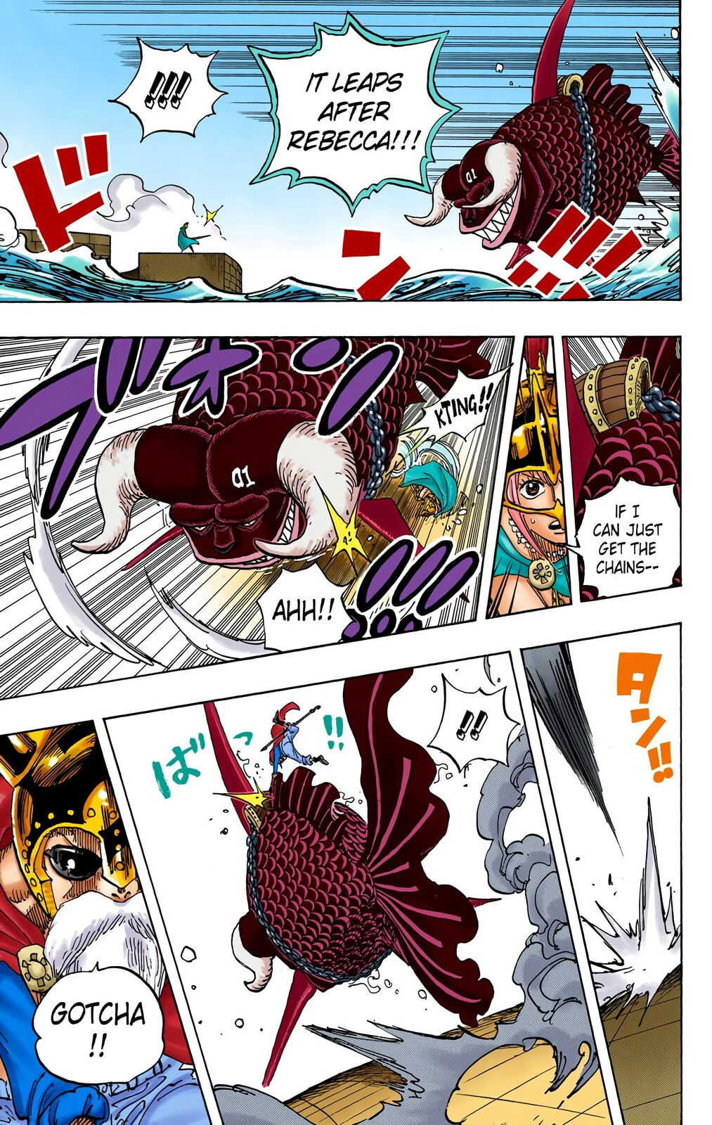 Read One Piece (Colored) chapter 737 image 5 on Lezhin