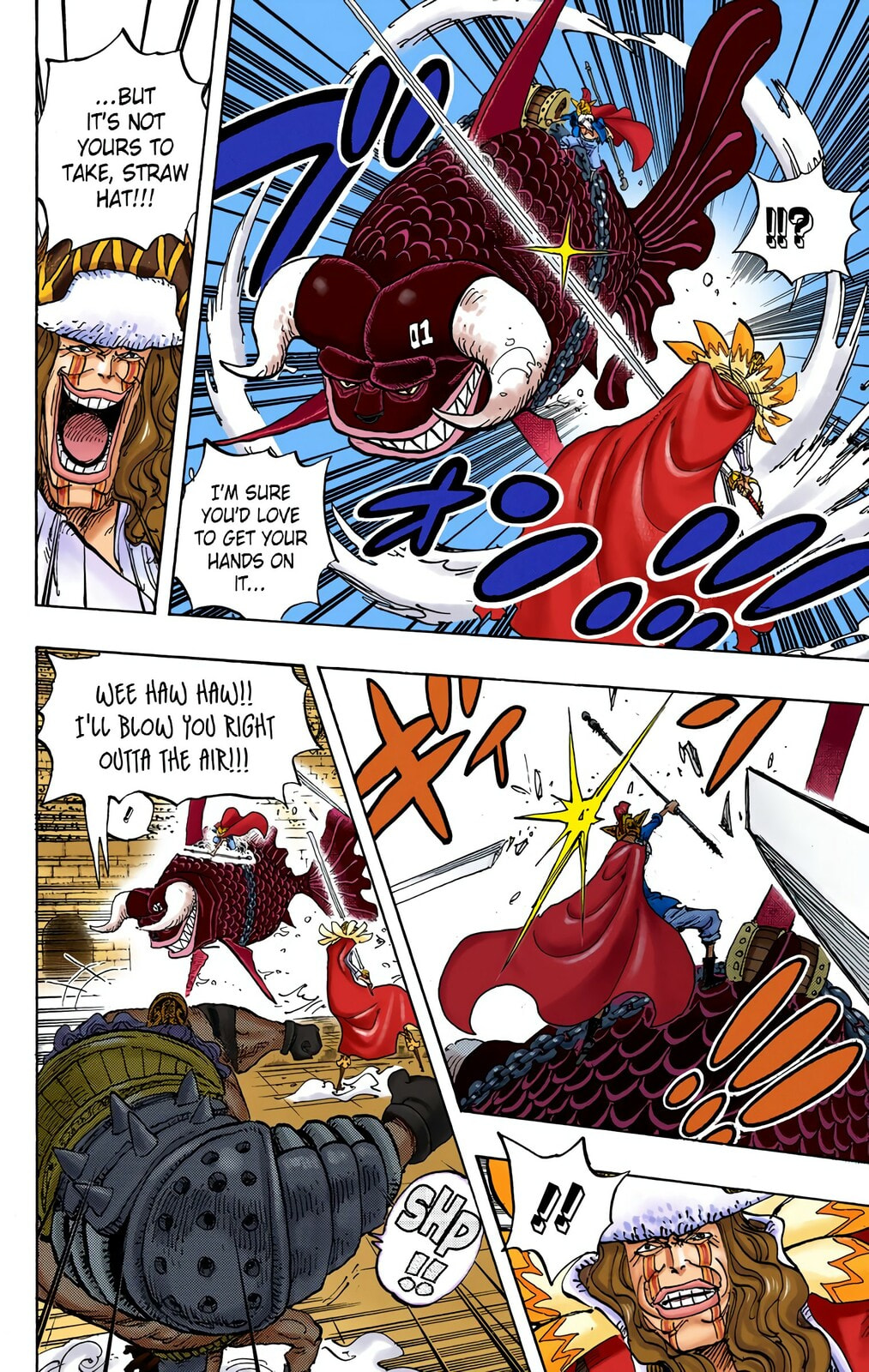 Read One Piece (Colored) chapter 737 image 6 on Lezhin