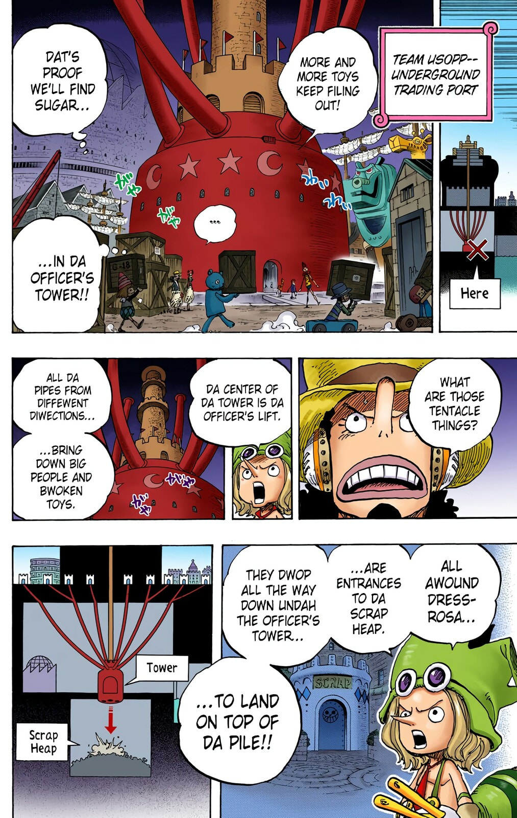 Read One Piece (Colored) chapter 737 image 9 on Lezhin