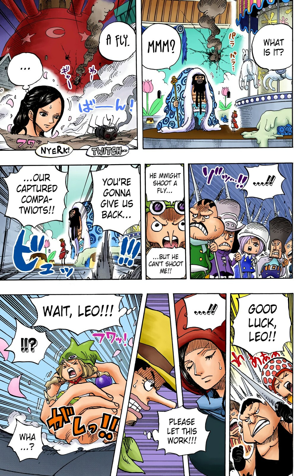 Read One Piece (Colored) chapter 738 image 2 on Lezhin