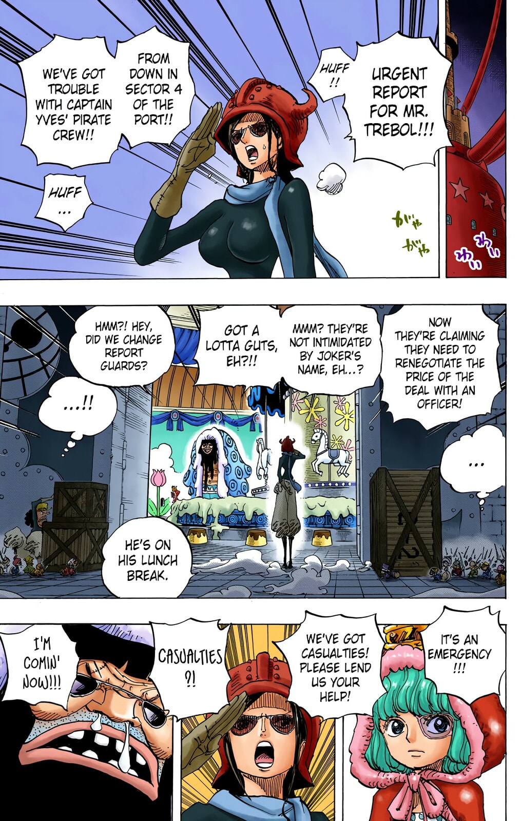 Read One Piece (Colored) chapter 738 image 7 on Lezhin