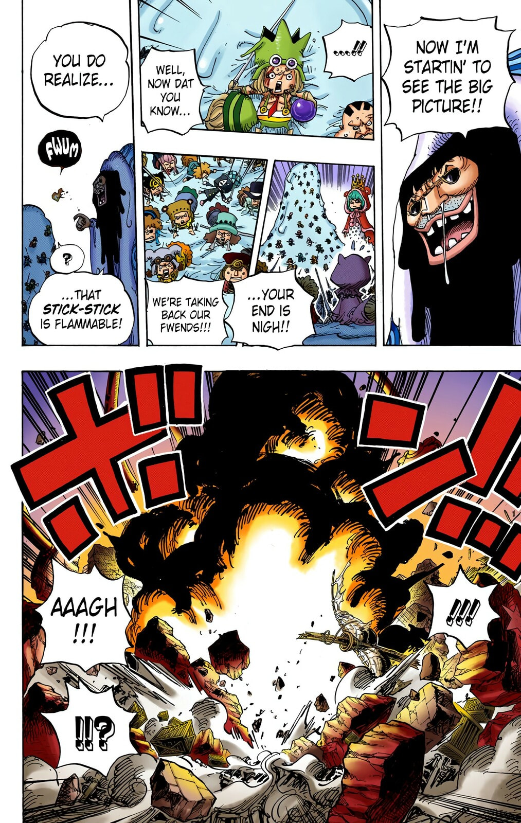 Read One Piece (Colored) chapter 739 image 5 on Lezhin