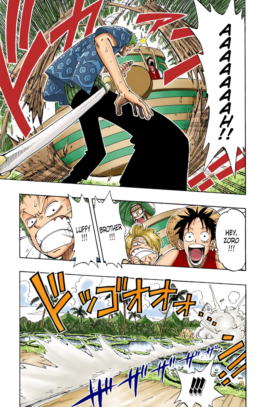 Read One Piece (Colored) chapter 74 image 24 on Lezhin