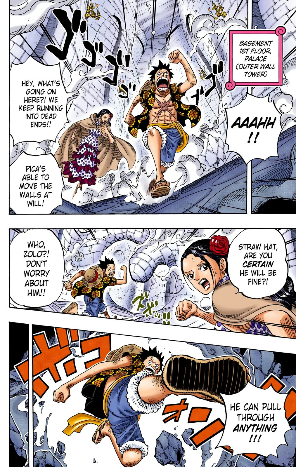 Read One Piece (Colored) chapter 740 image 1 on Lezhin