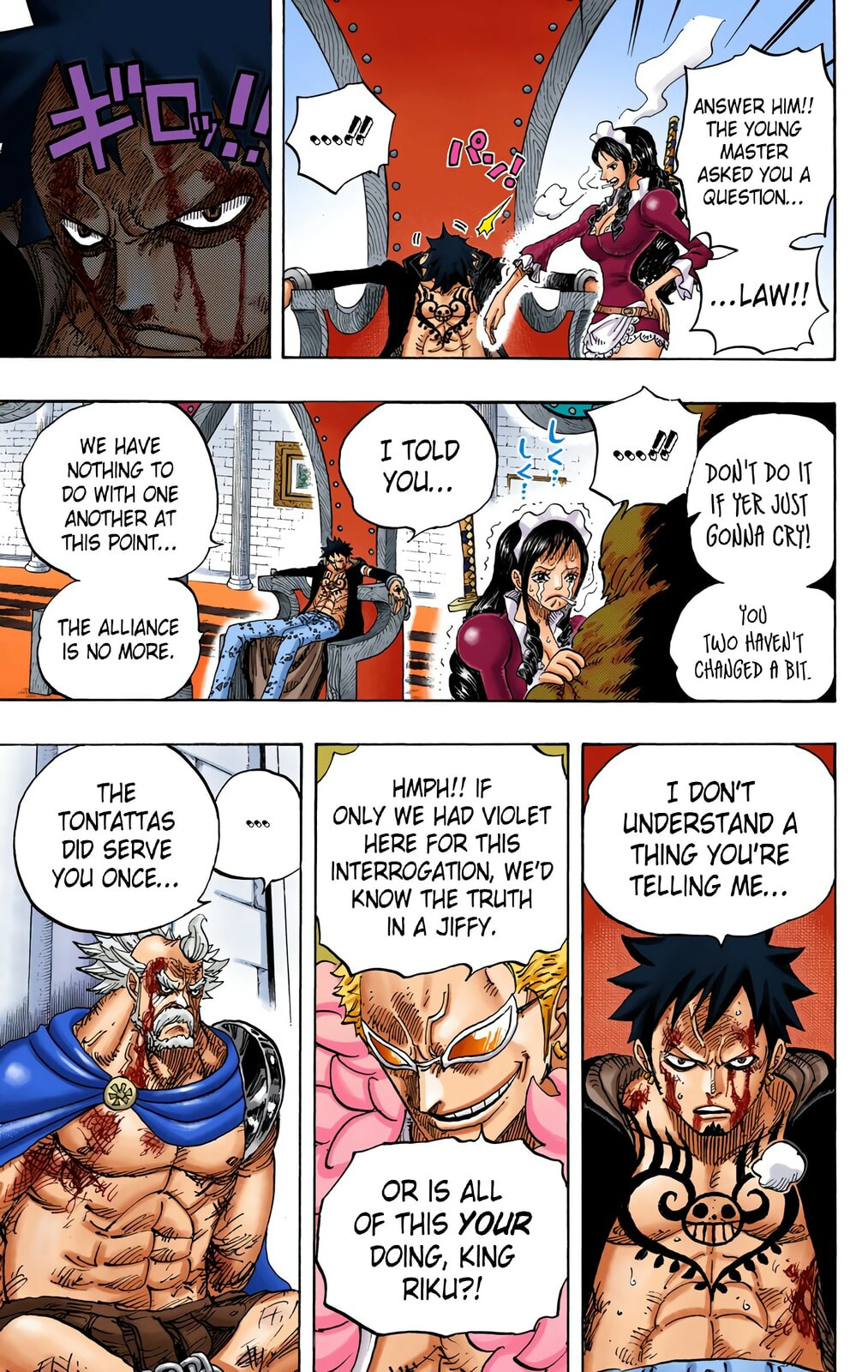 Read One Piece (Colored) chapter 740 image 14 on Lezhin
