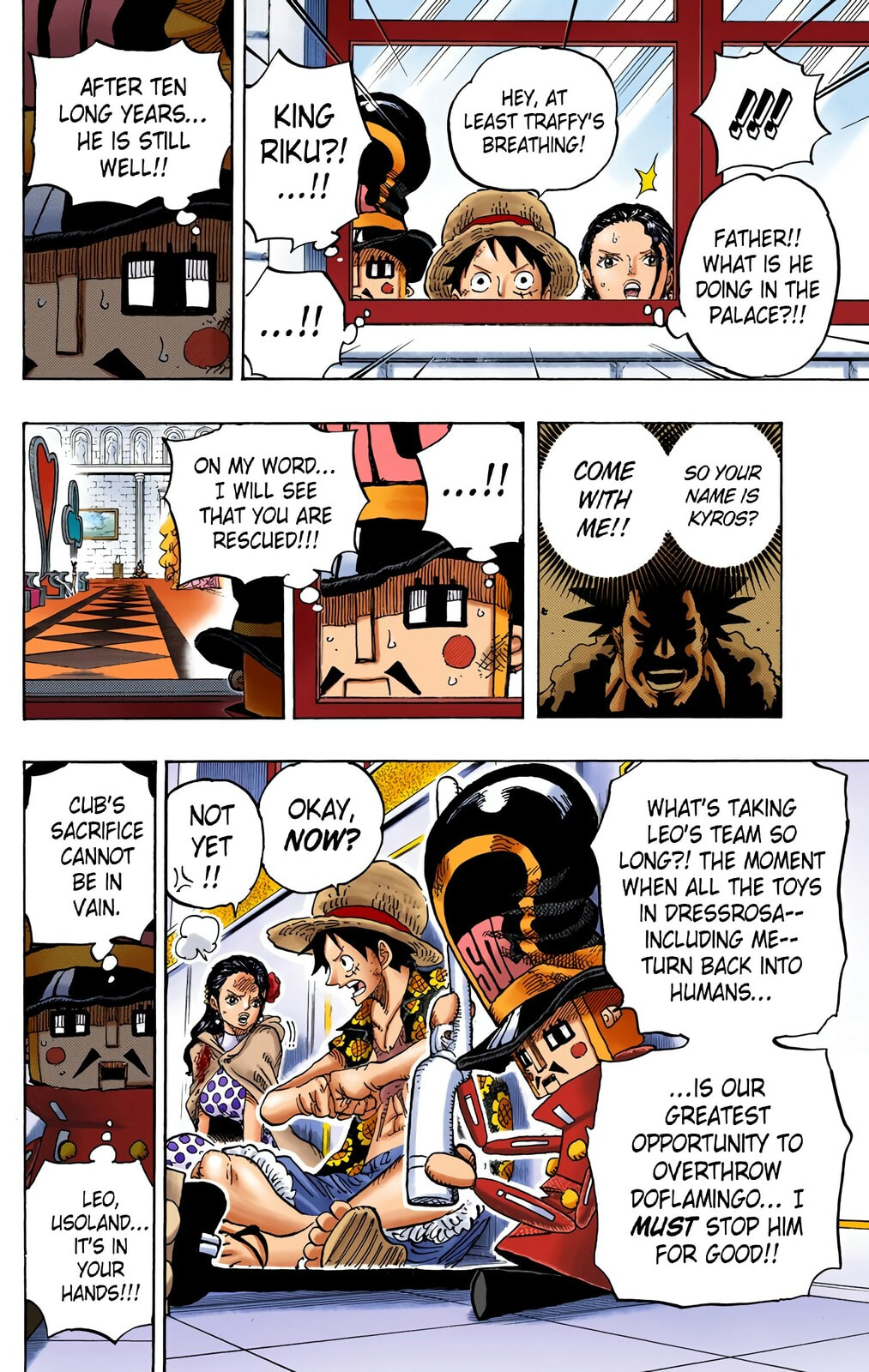 Read One Piece (Colored) chapter 740 image 15 on Lezhin