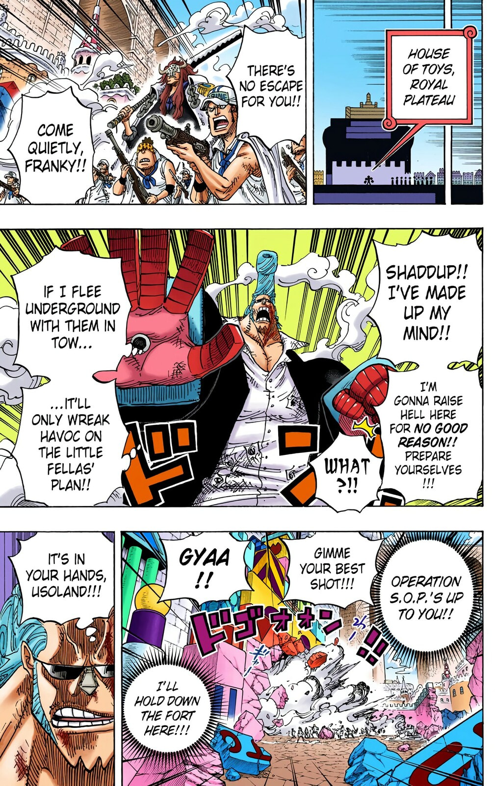 Read One Piece (Colored) chapter 740 image 16 on Lezhin