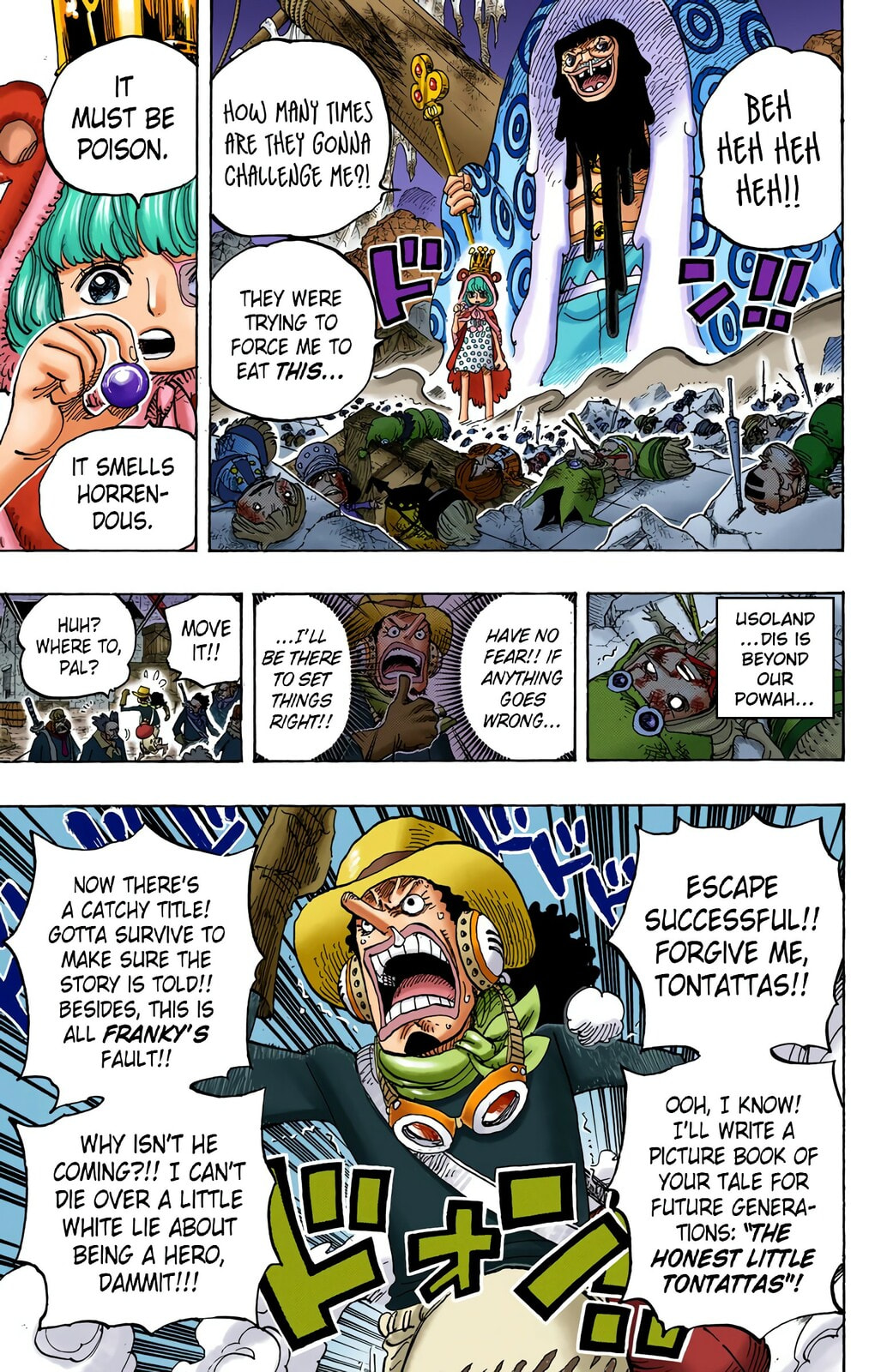 Read One Piece (Colored) chapter 740 image 18 on Lezhin