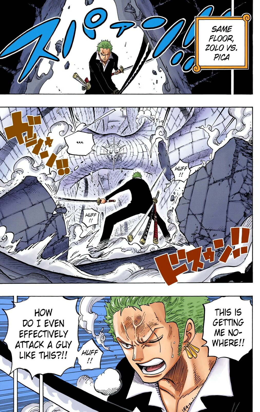 Read One Piece (Colored) chapter 740 image 2 on Lezhin