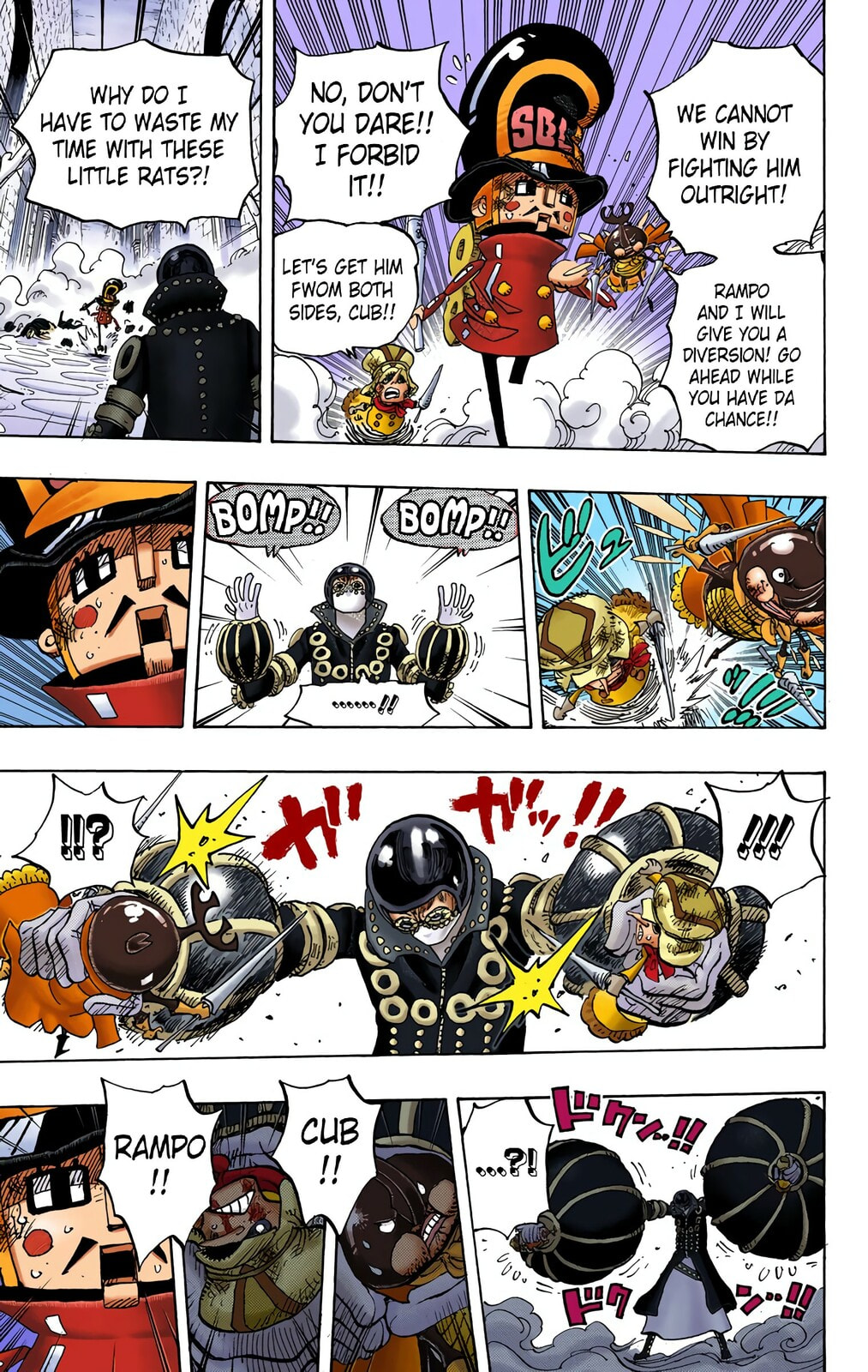 Read One Piece (Colored) chapter 740 image 4 on Lezhin